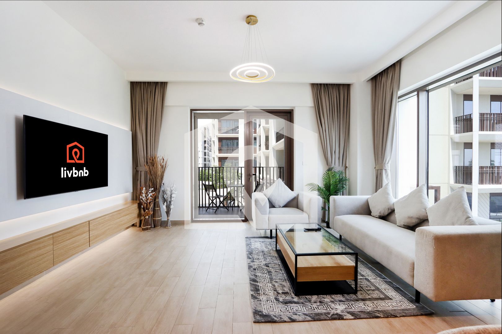 Livbnb-Elegant 2BR | Creek Beach, Pool & Gym