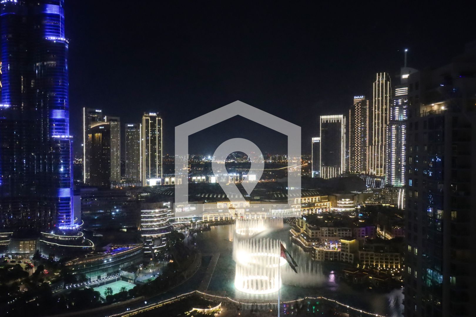 2BR with Iconic Burj and Dubai Fountain Views