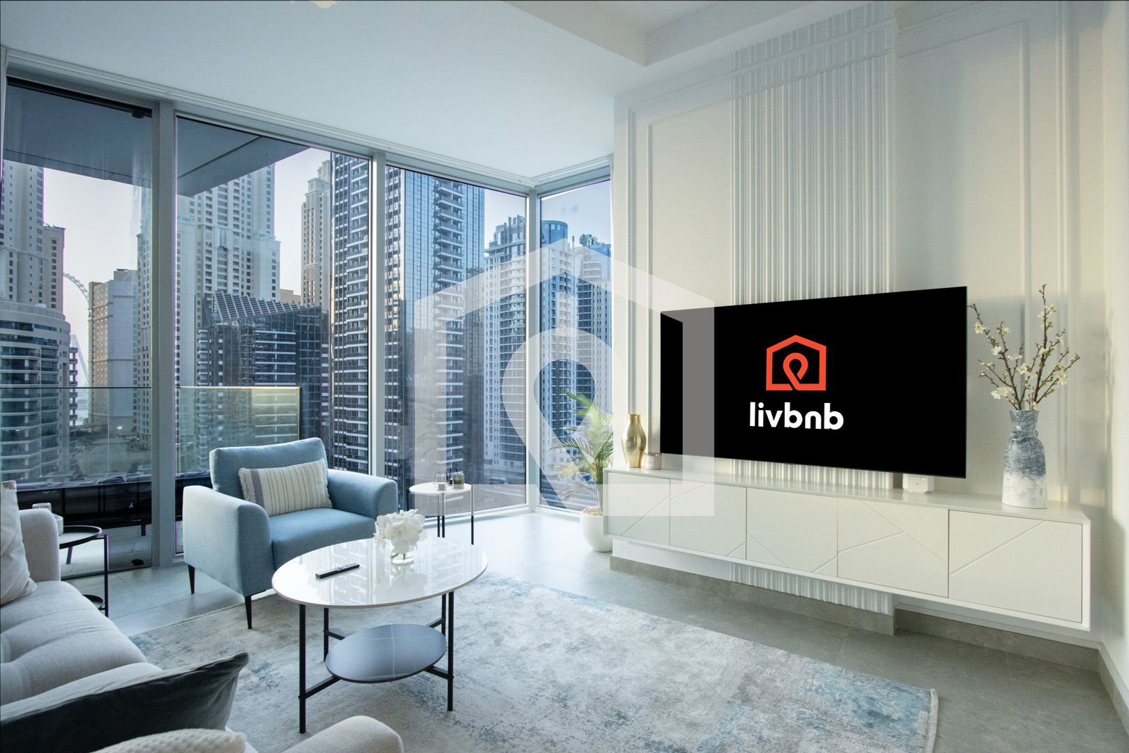 Deluxe 1BR Corner Suite with Marina Views