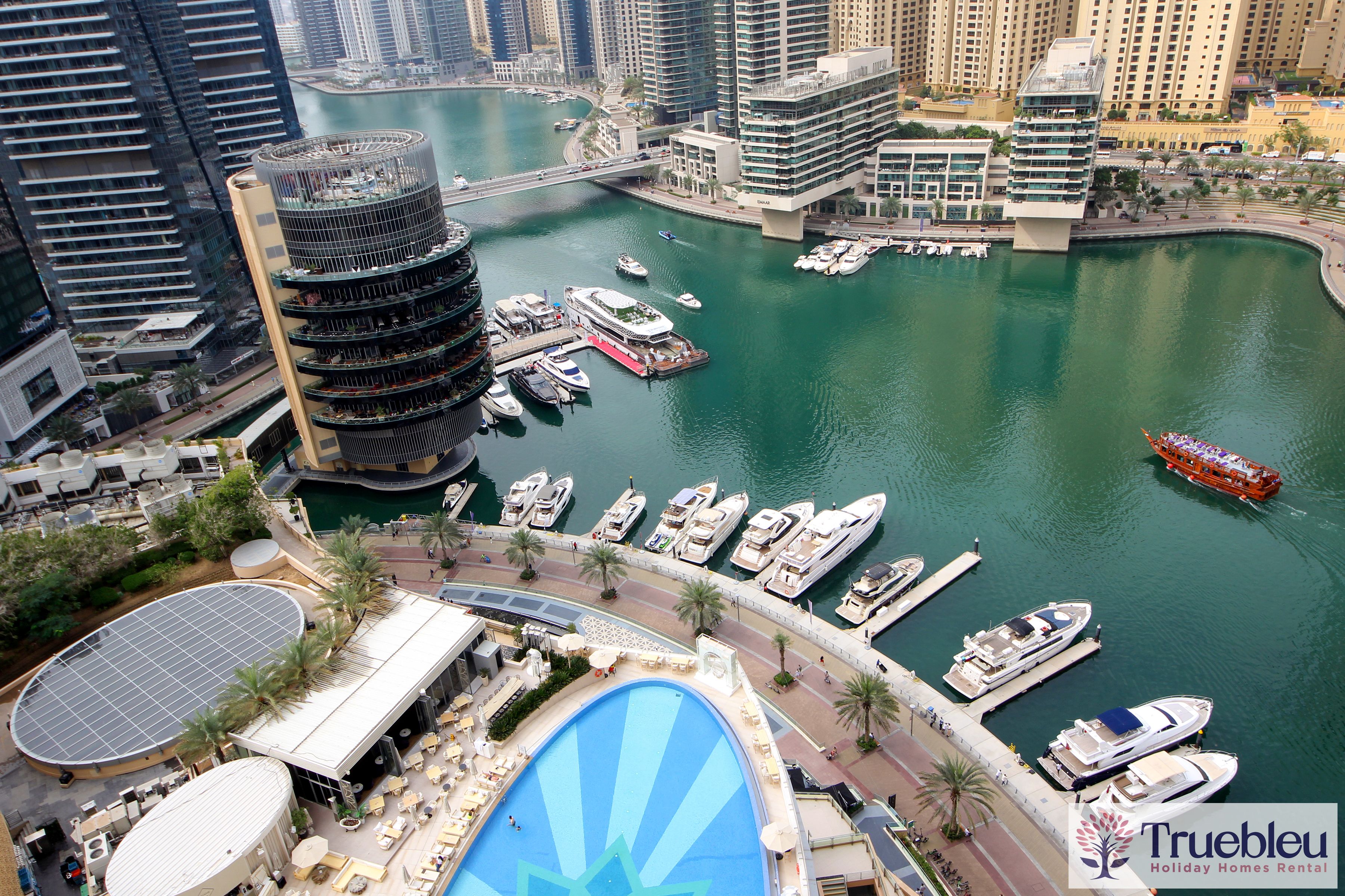 Waterfront & Pool View in the 5 star JW Marriott || Next to Marina Mall