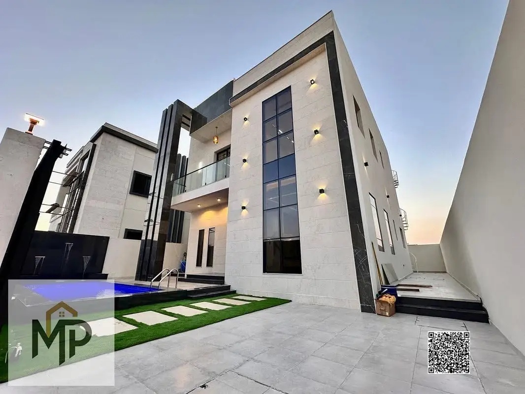 A distinctive villa with a private pool for sale in Ajman. Own a sophisticated villa with an elegant design and high-quality finishes, providing you w