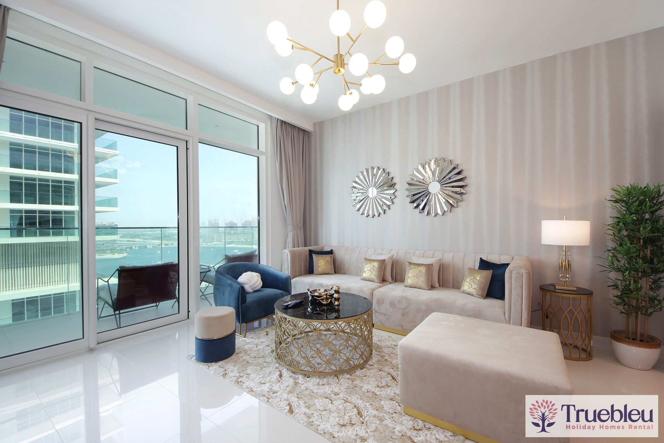 Full Sea view || High-End Furnishing / with Private Beach access ||