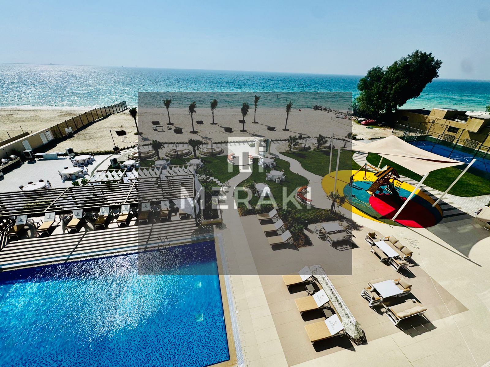 Huge studio || sea view + private beach