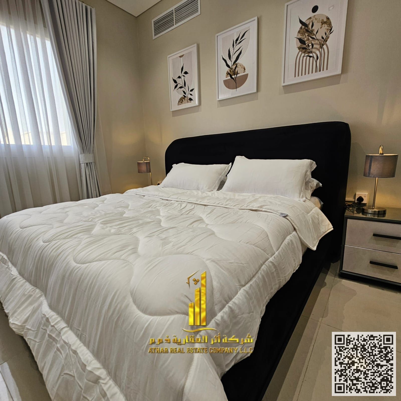 The most beautiful one-bedroom apartment (first tenant) fully furnished for monthly rent in Ajman - Al Jurf 2 - next to Al Aqsa School