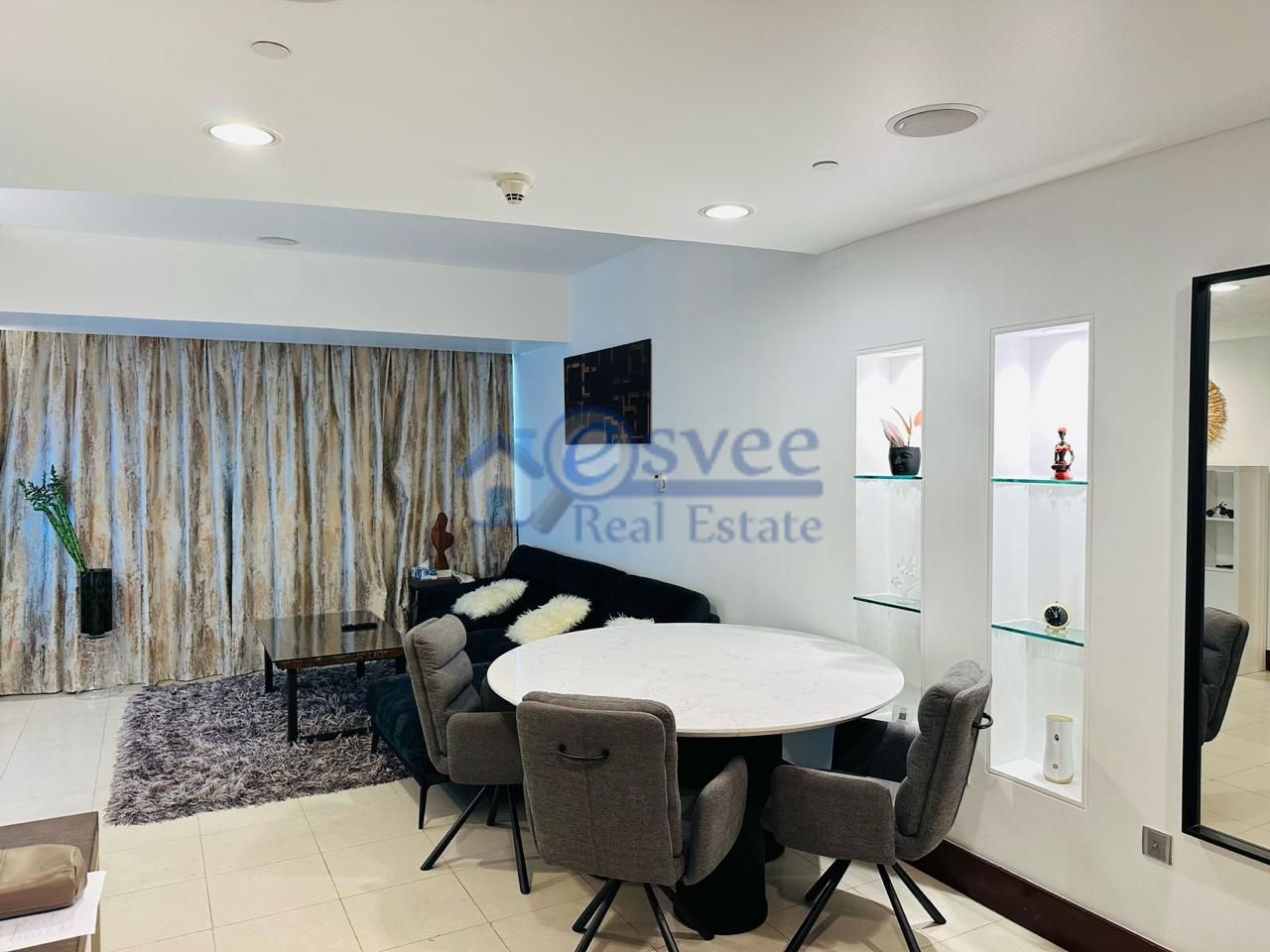 Upgraded 2Br Simplex Apartment for sale in Jumeirah Living I Reted with Good roi