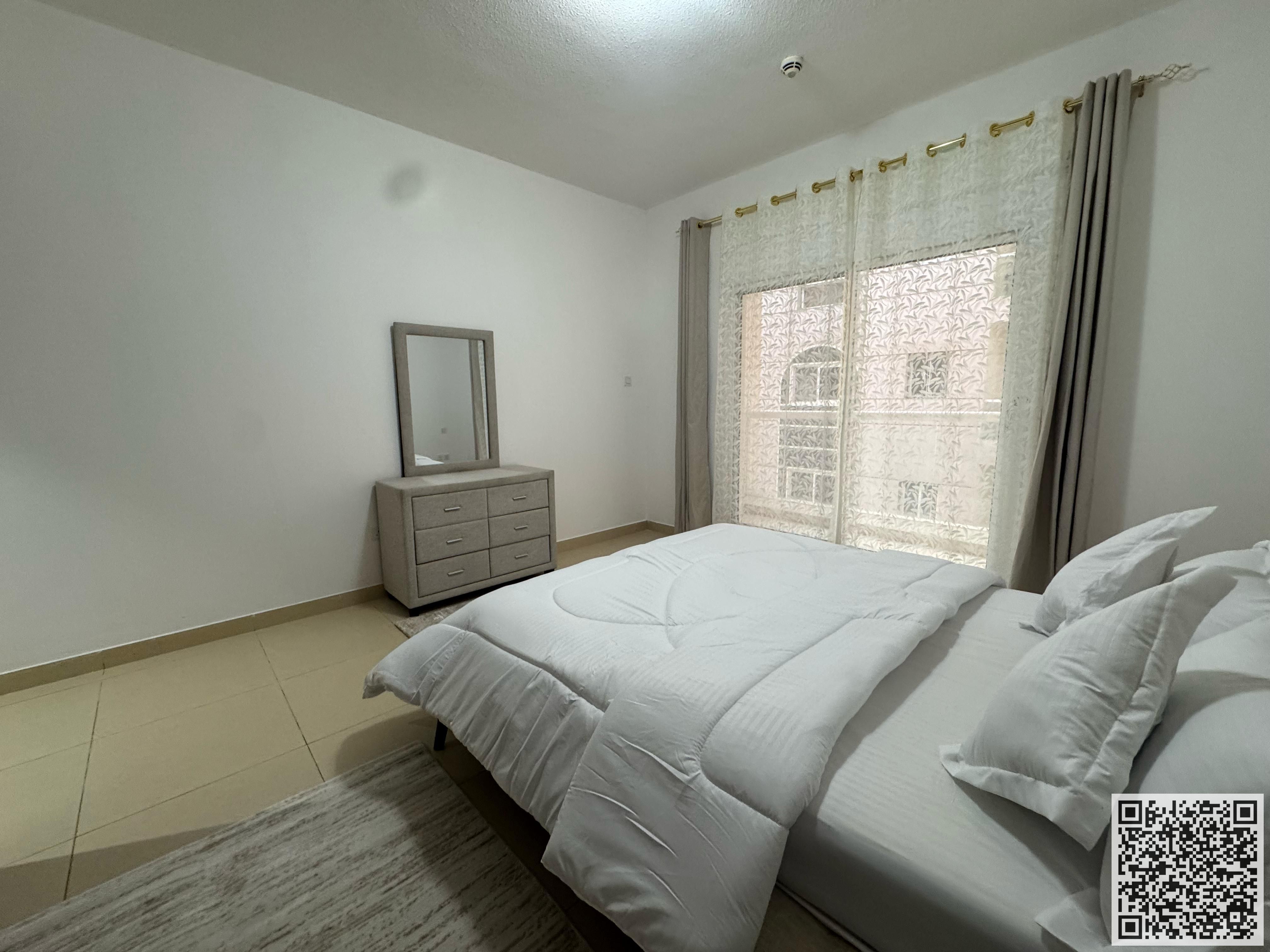 The most beautiful and upscale furnished one-bedroom apartment with new furniture for monthly rent in Ajman - Al Jurf 2 - Al Yasmeen Towers