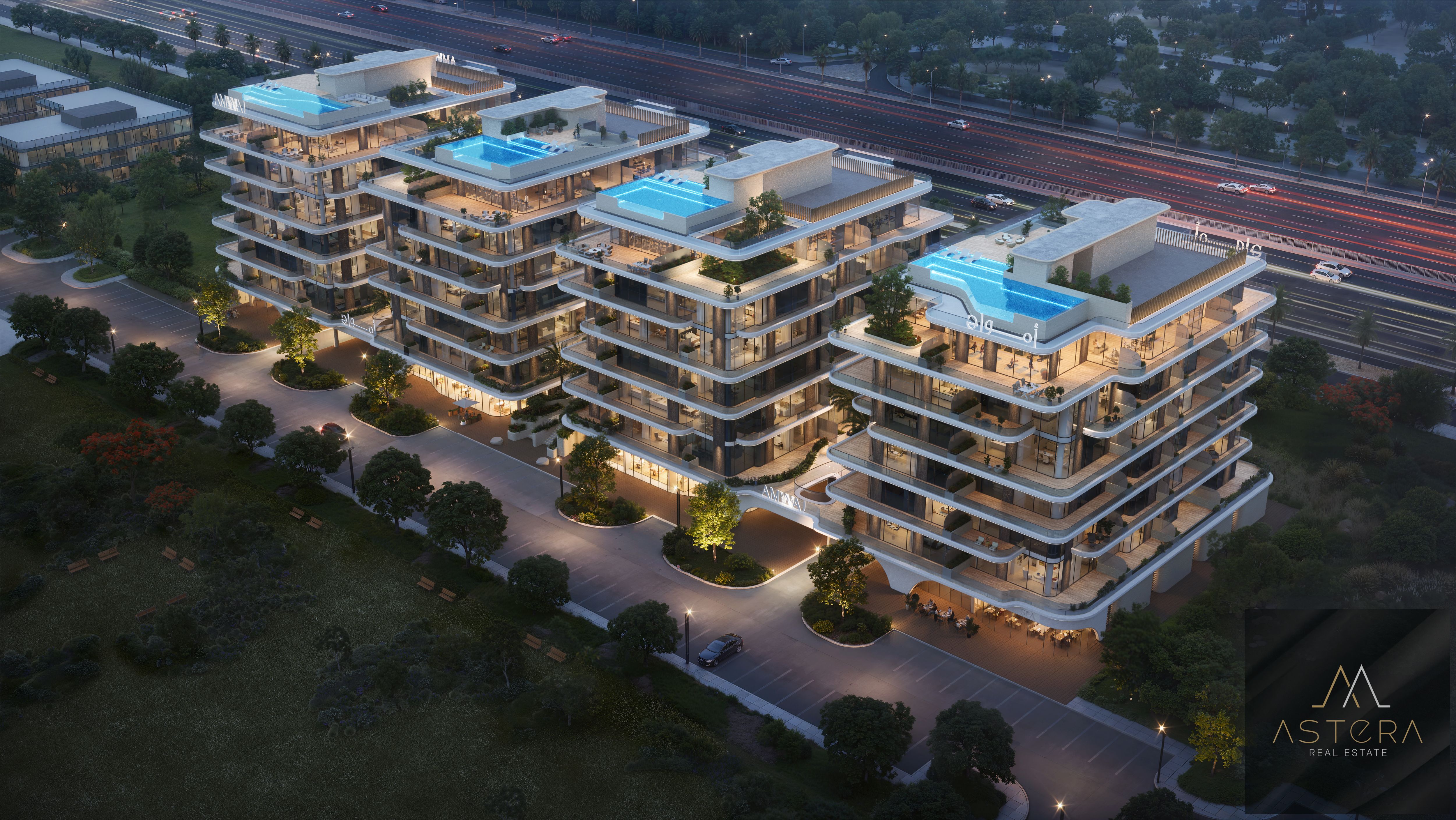 1BR with maids room in Gate Eleven – Modern Living Redefined