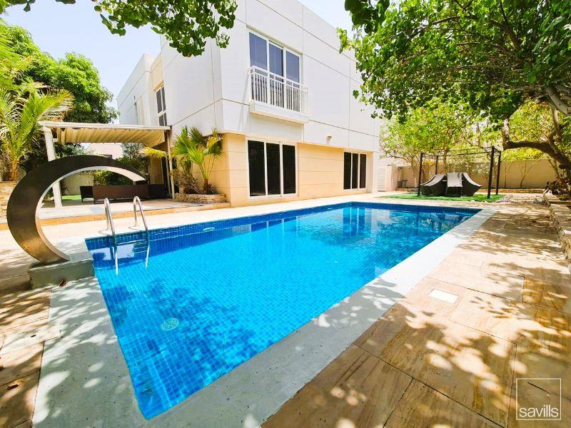 5BR Corner Villa | Private Pool In Al Zahia