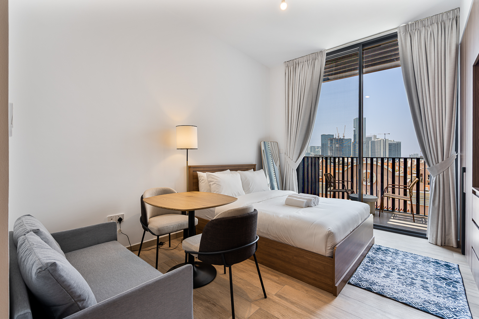 Bright Studio in JVC with Pool and Gym Access | Furnished | Flexible term