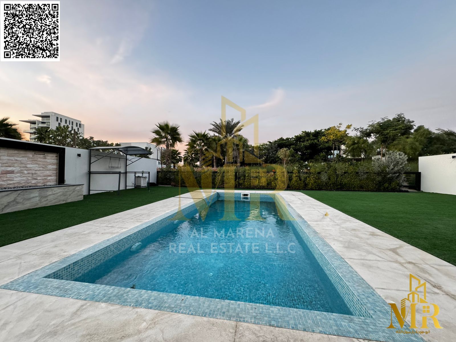 For freehold ownership in Ajman, a fantastic opportunity with bank or cash financing. Own a luxurious corner villa in Al Zorah. Excellent and negotiab