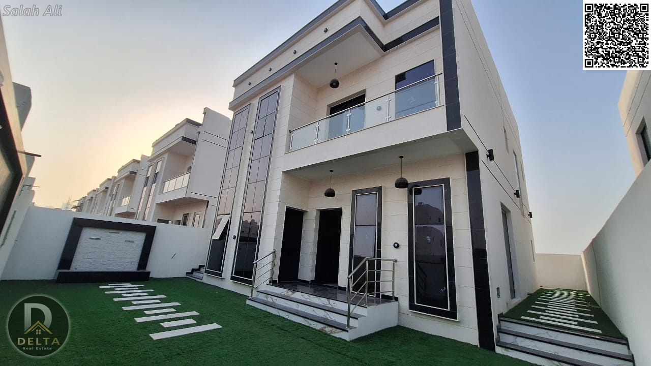 Distinctive villa for sale in Al Helio 2 - Ajman for 1,450,000 dirhams, including registration and ownership fees - negotiable