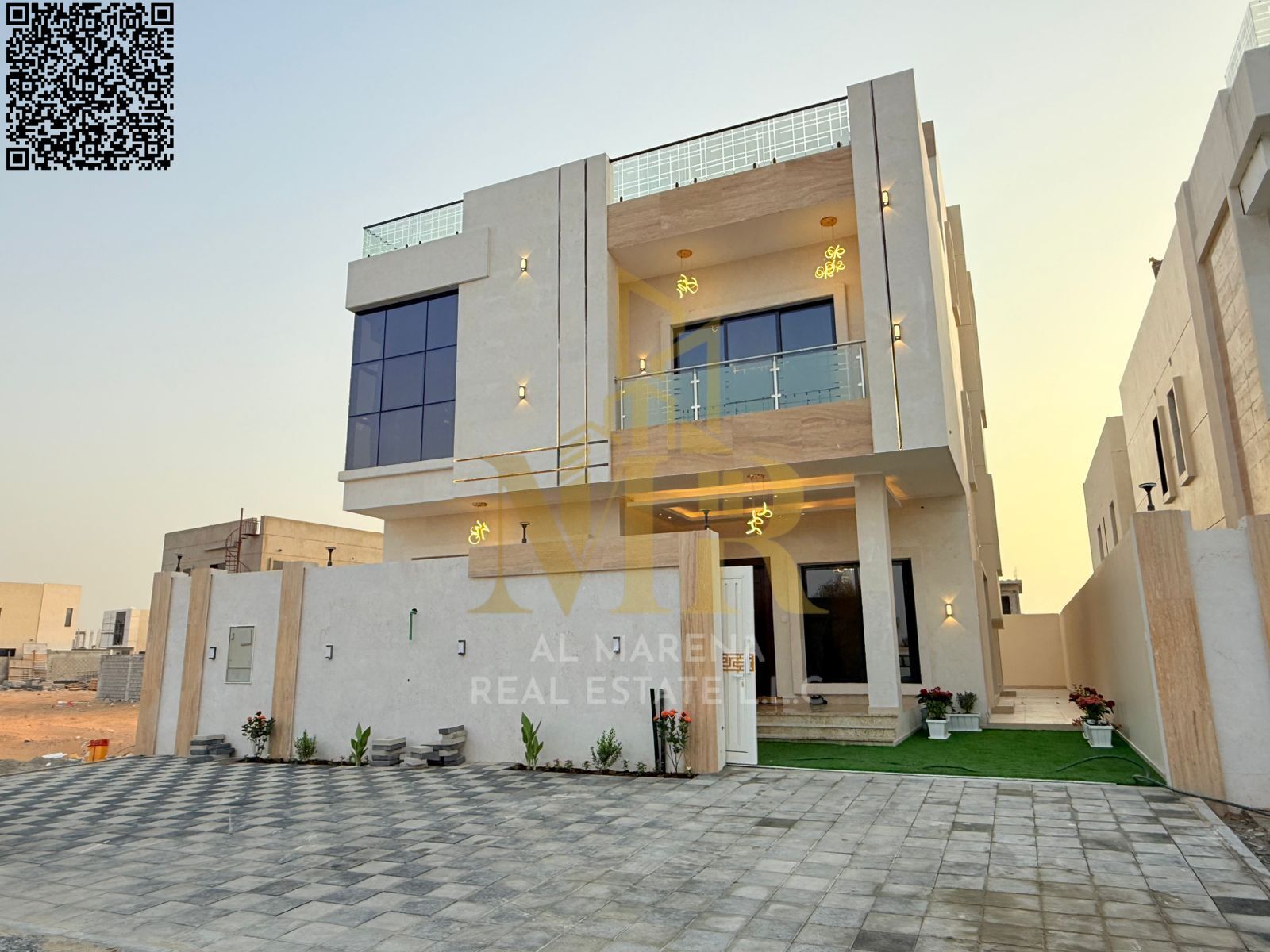 A turnkey villa with an all-inclusive price, including furniture, on the main street, ready for occupancy in the most upscale areas, freehold for all
