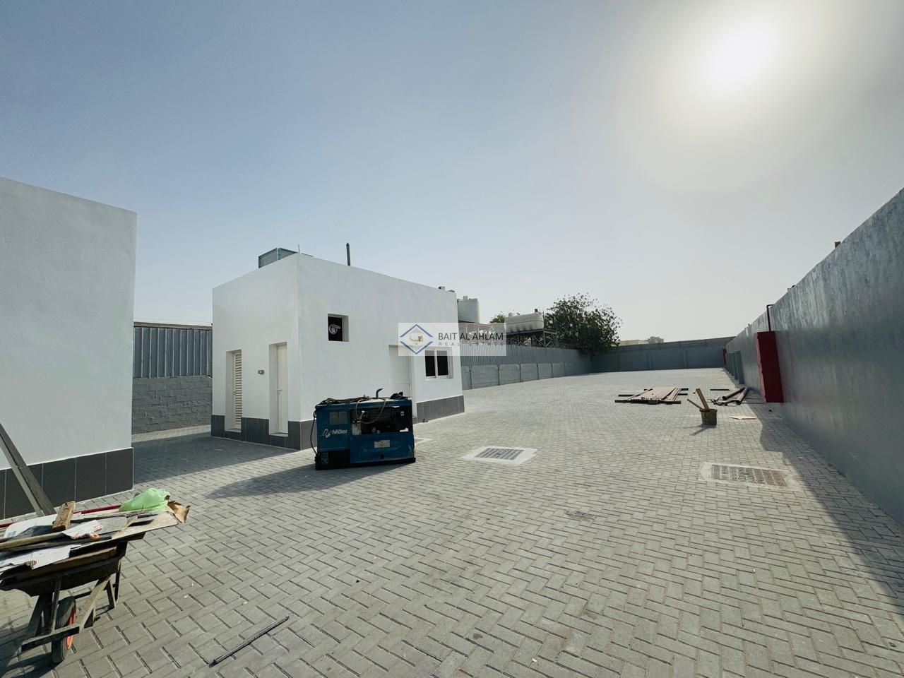 73 kw Electricity/Brand New/12,000 Sqft Yard for Rent in industrial Area 12,Sharjah