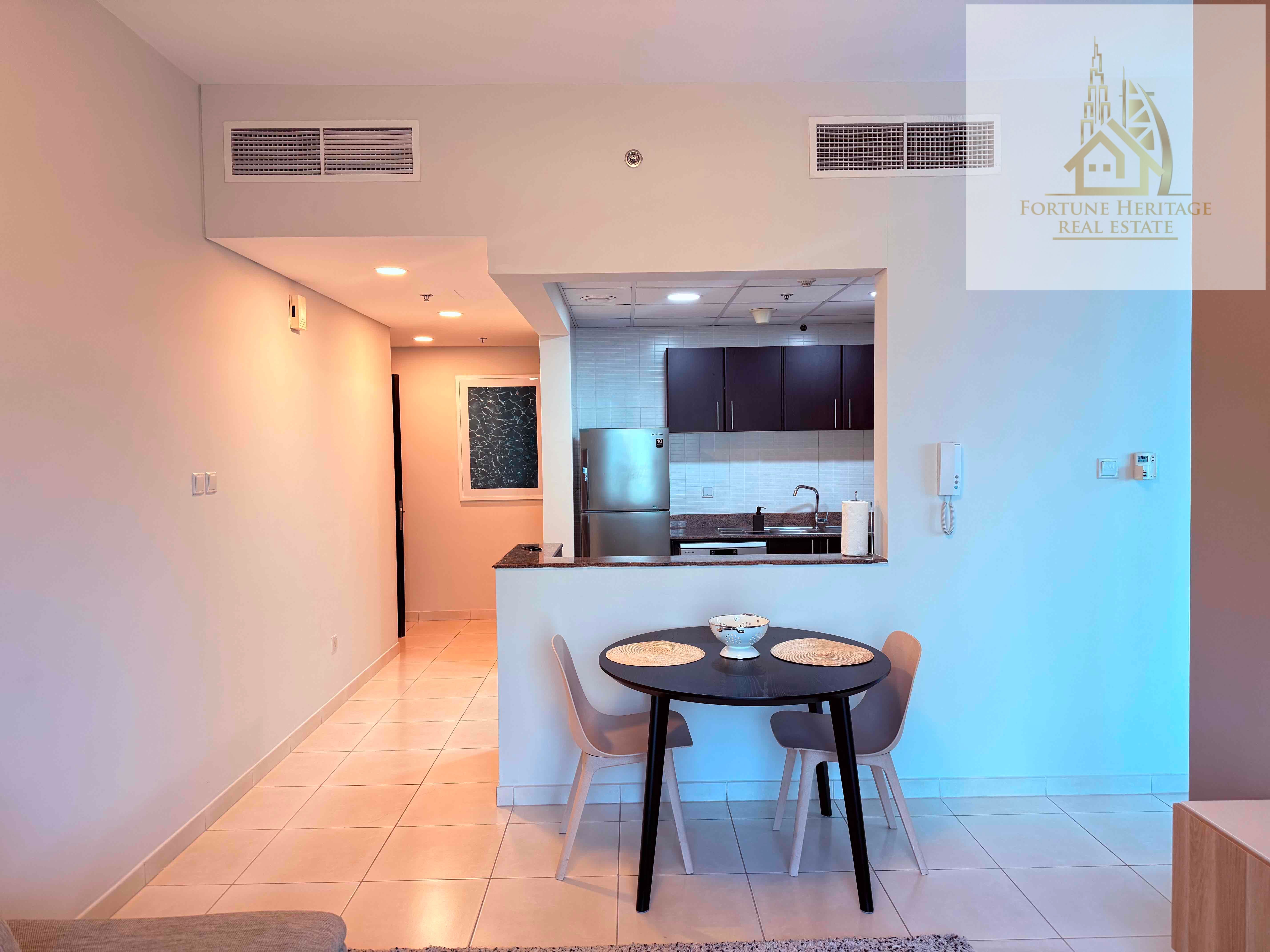 STUDIO CUM 1 BED | FURNISHED | ALL BILLS INCLUDED | 12 CHEQUES