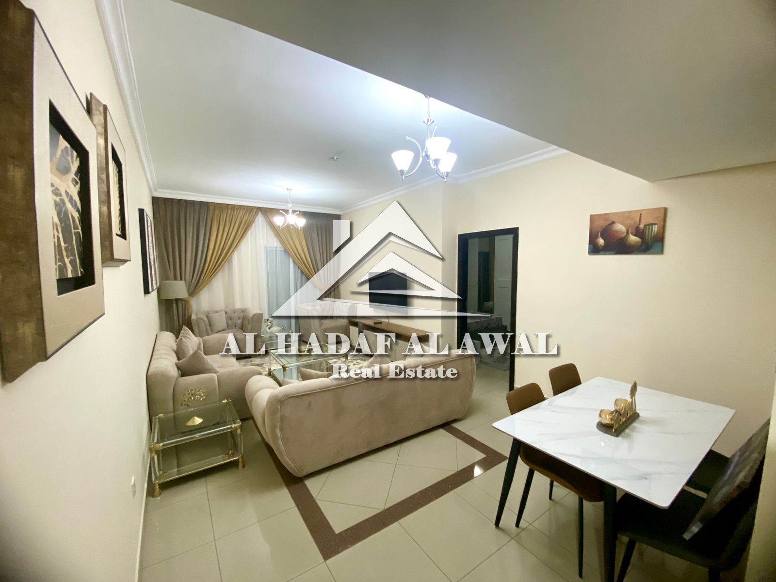 1bedroom furnished apartment for monthly rent in al TAAWON