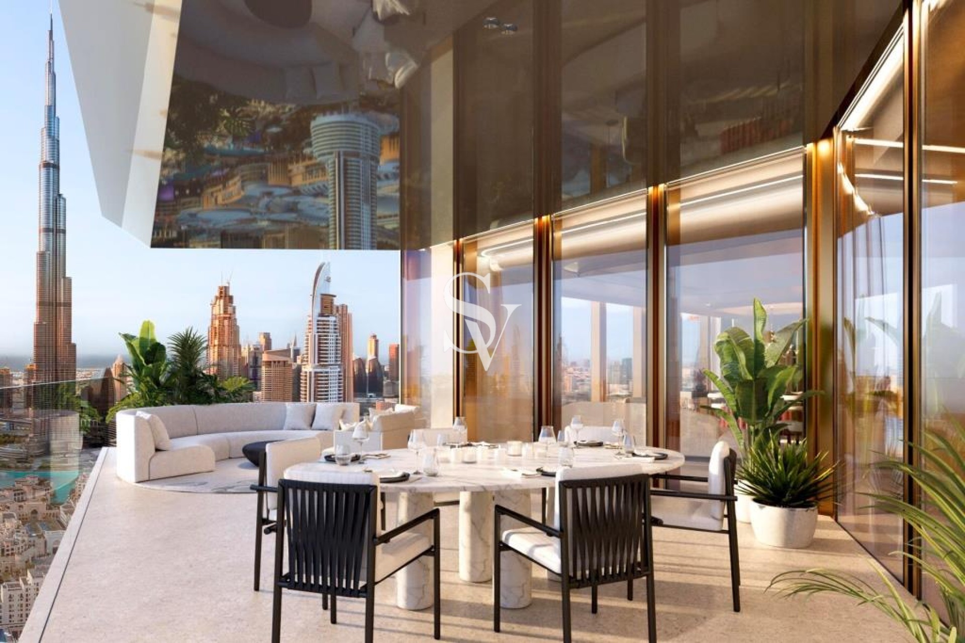 A MASTERPIECE FACING BURJ KHALIFA - FULL FLOOR PH