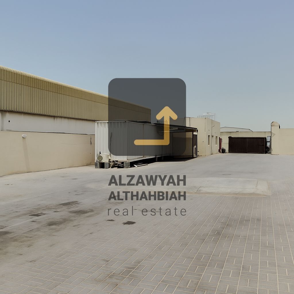 For Rent: 10,700 sq. ft. Industrial Land with Power Supply & Facilities – Sharjah