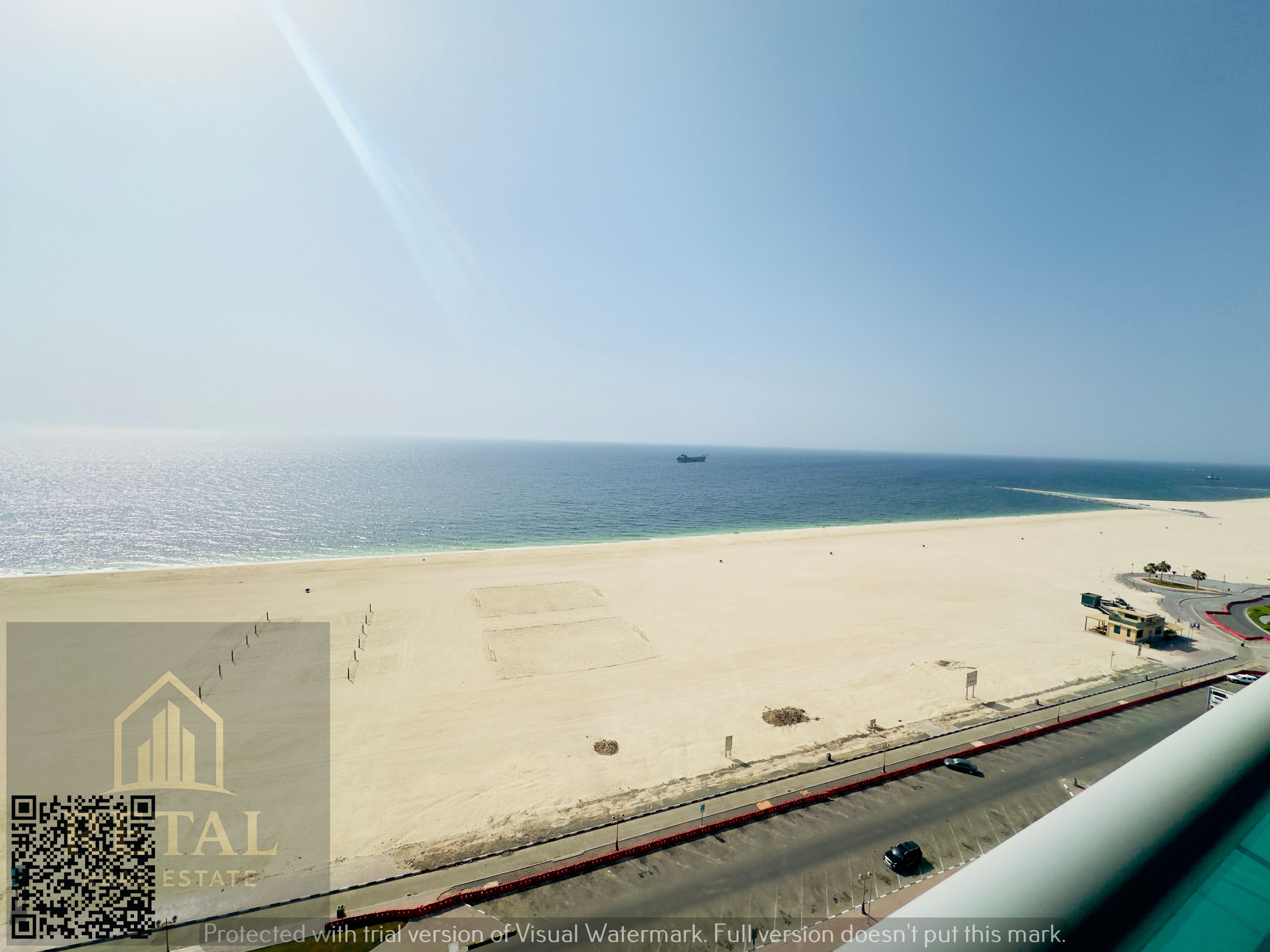 3 BR Apartment for Sale Ajman Corniche Residences see view