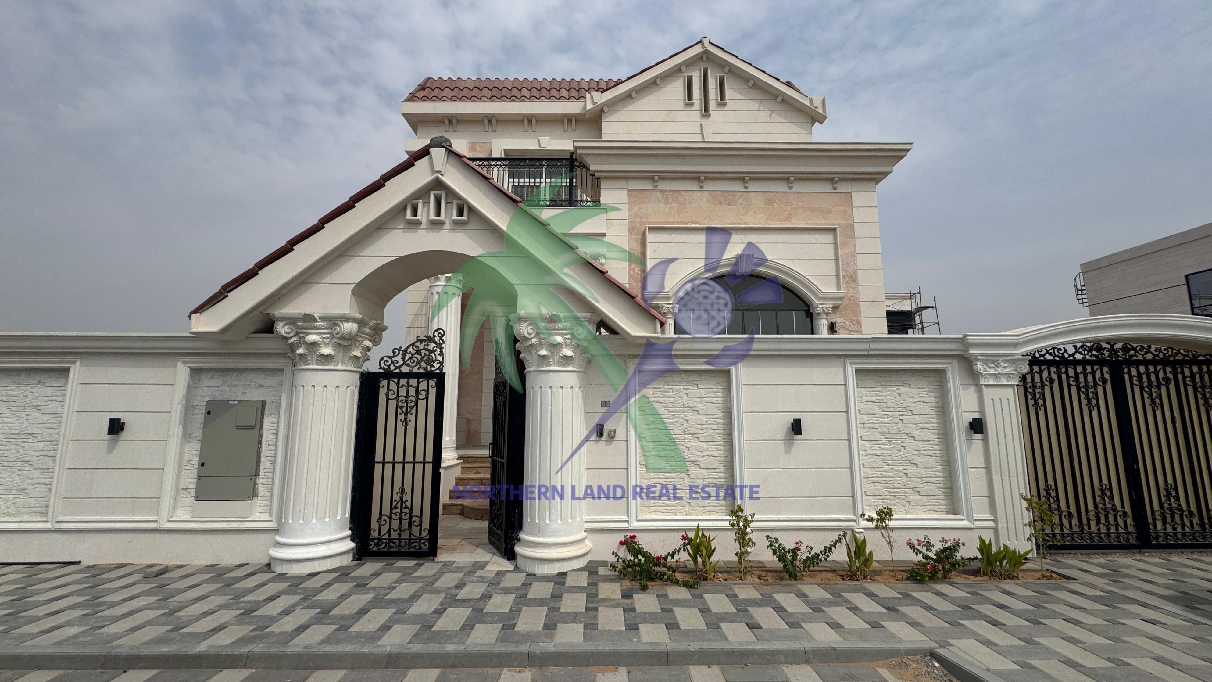 For sale, a luxurious villa in Tilal Zone C - Sharjah - United Arab Emirates.