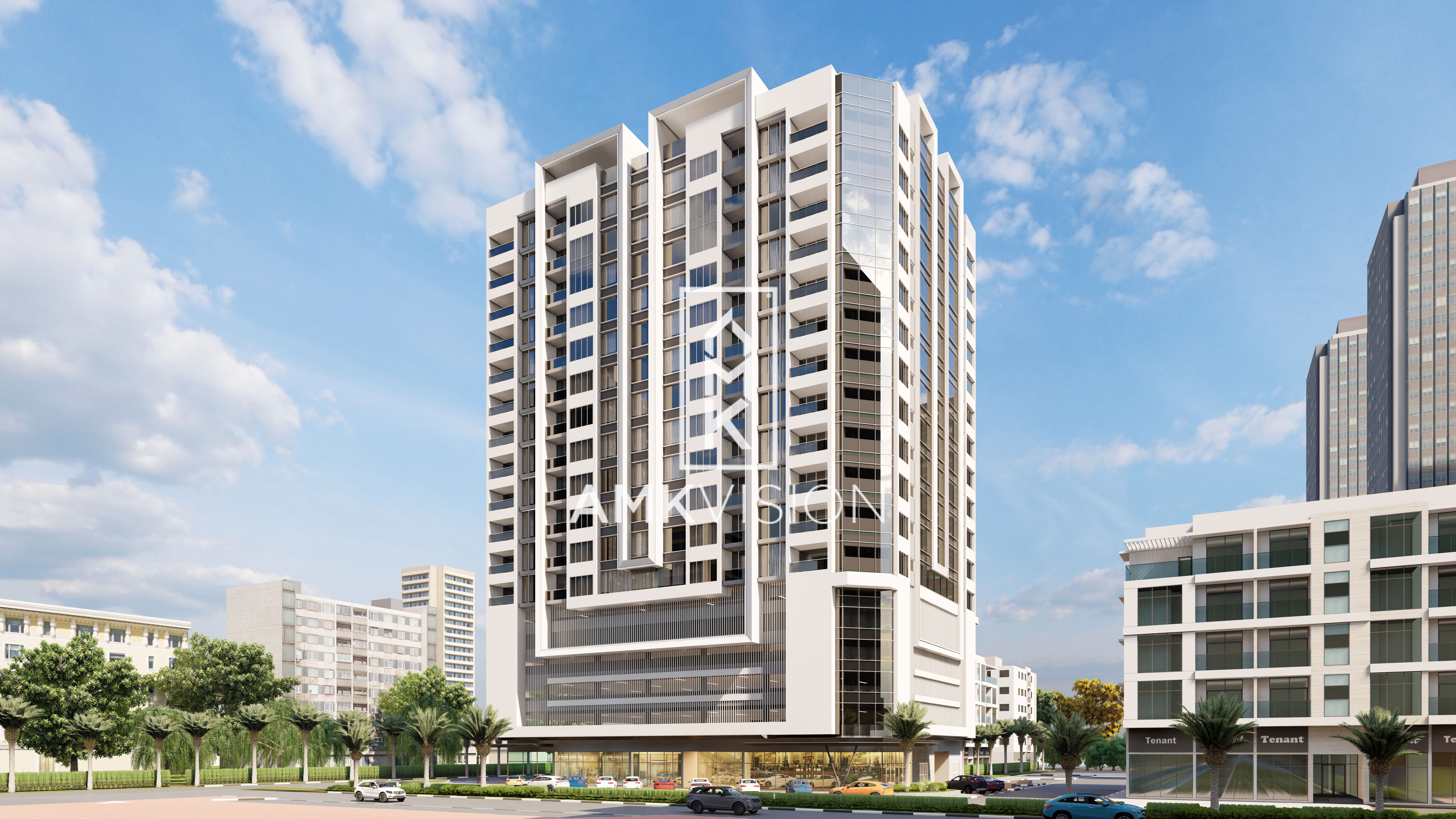 1 Bedroom Type 01 – Intelligent Apartment | Alixa Tower, Al Amerah, Ajman
