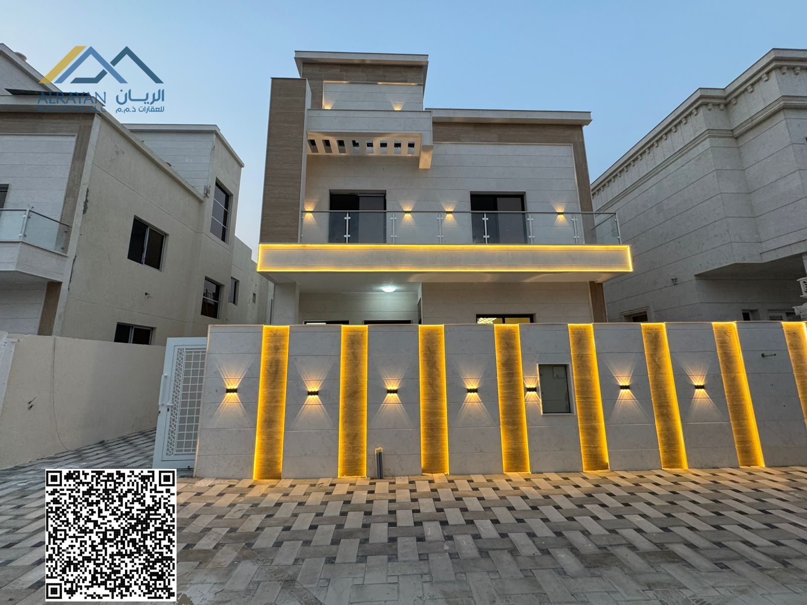Own your dream villa in Al-Yasmine area, VIP finishing, directly from the owner and without a down payment.