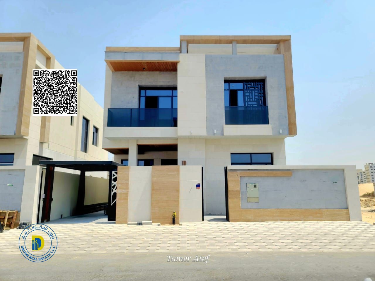 For sale, Jasmine Villa, 5 rooms, including electricity and water, super deluxe finishing, freehold, bank financing