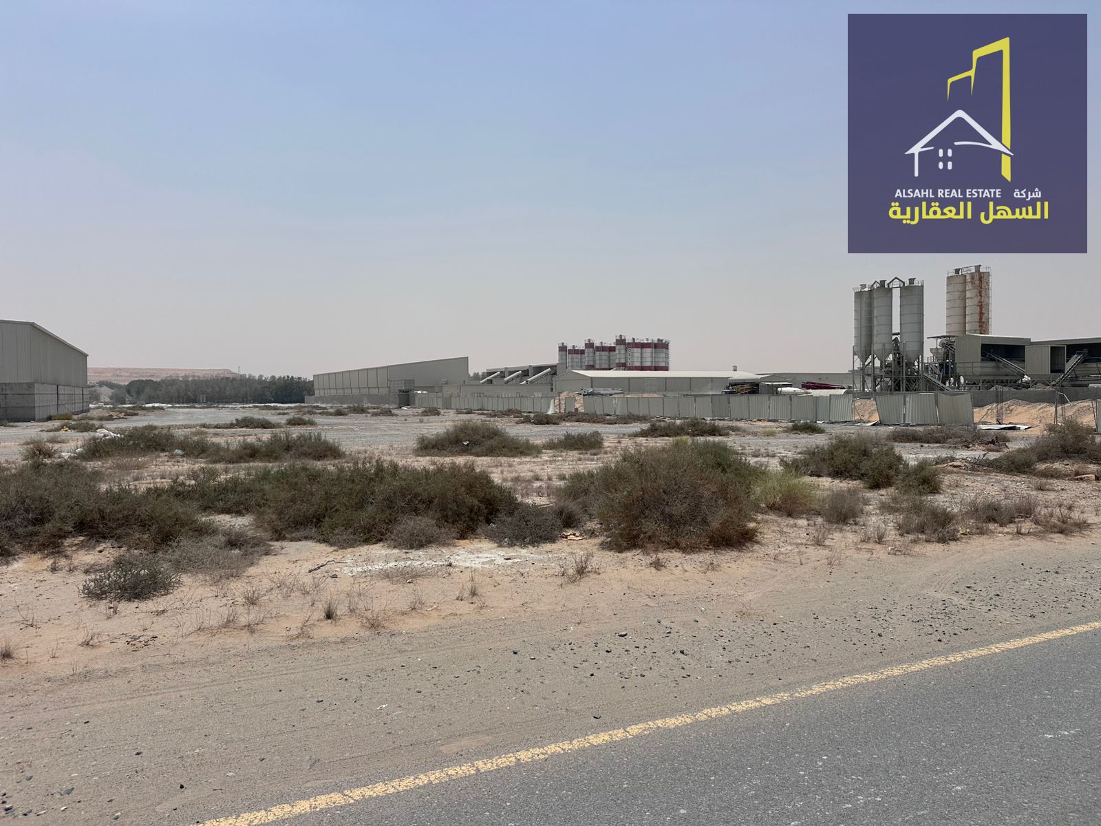 For sale, an industrial plot of land in a prime location in the Old Sajaa area, Sharjah