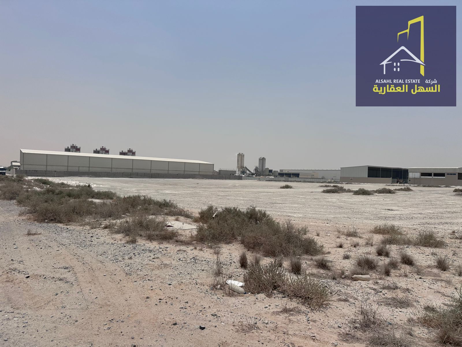For sale an industrial plot of land in an excellent location in the old sajja arwa of sharjah