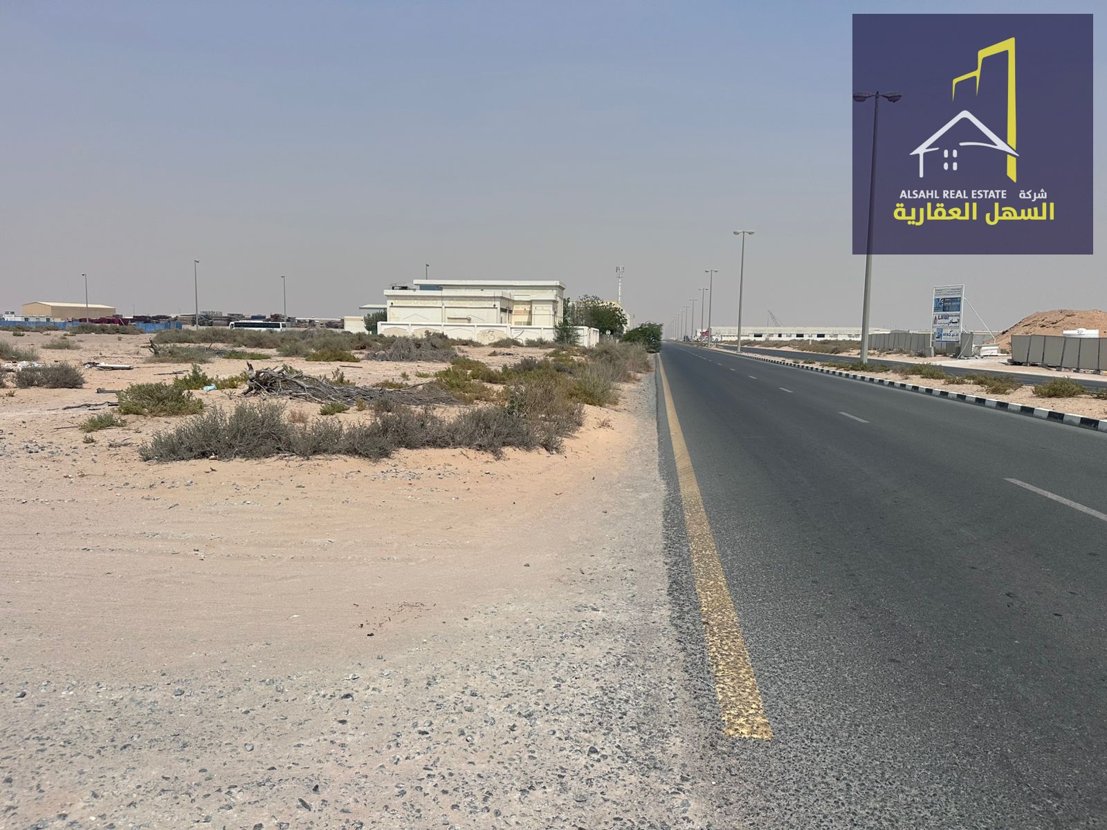 For sale a piece of industrial land in an excellent location in AL sajja area Emirates city sharjah
