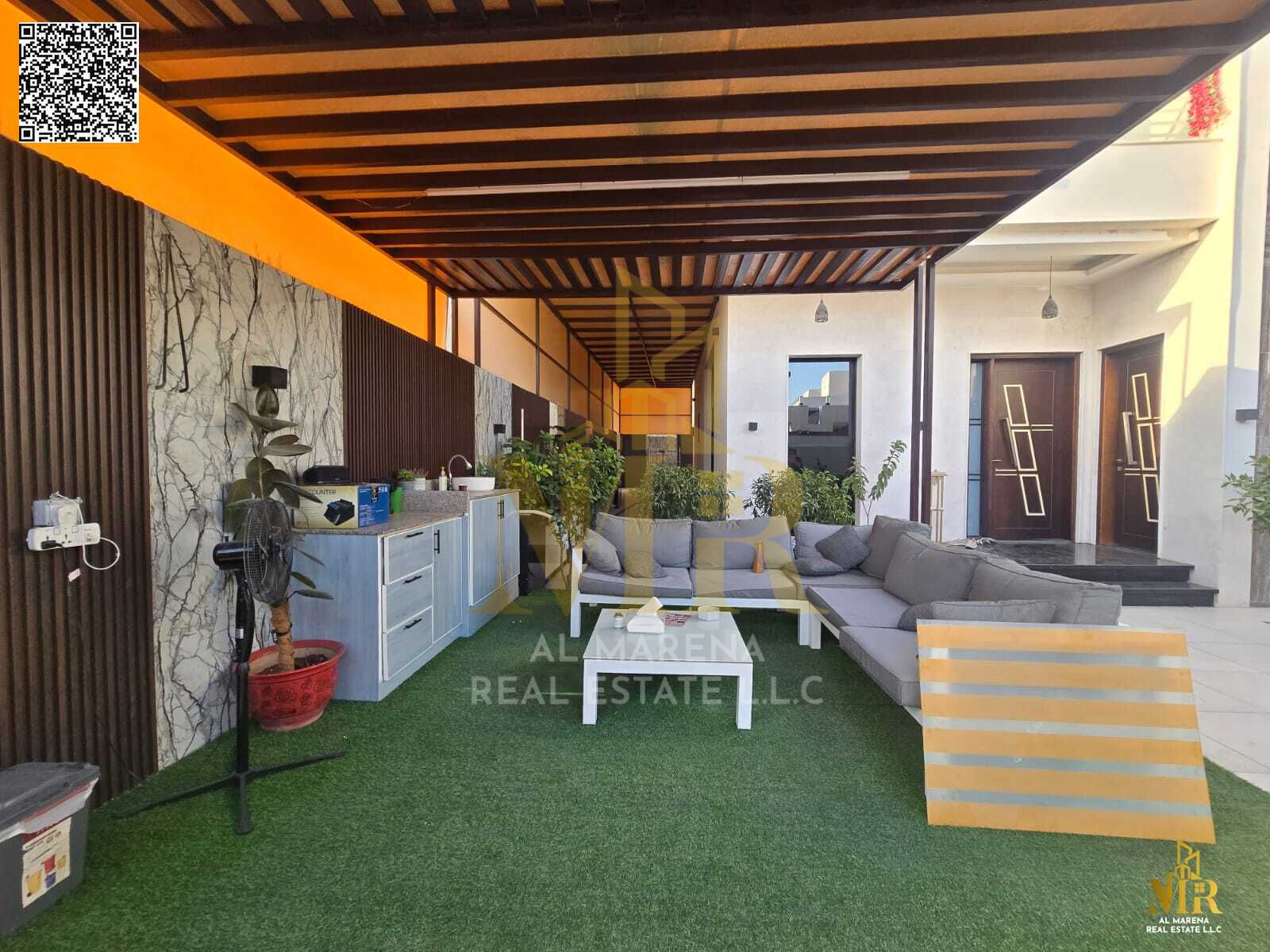 Luxury villa in Al Helio 2-3 master bedrooms + majlis and hall + maid's room | Fully furnished | Including electricity, water and OGENRA air condition