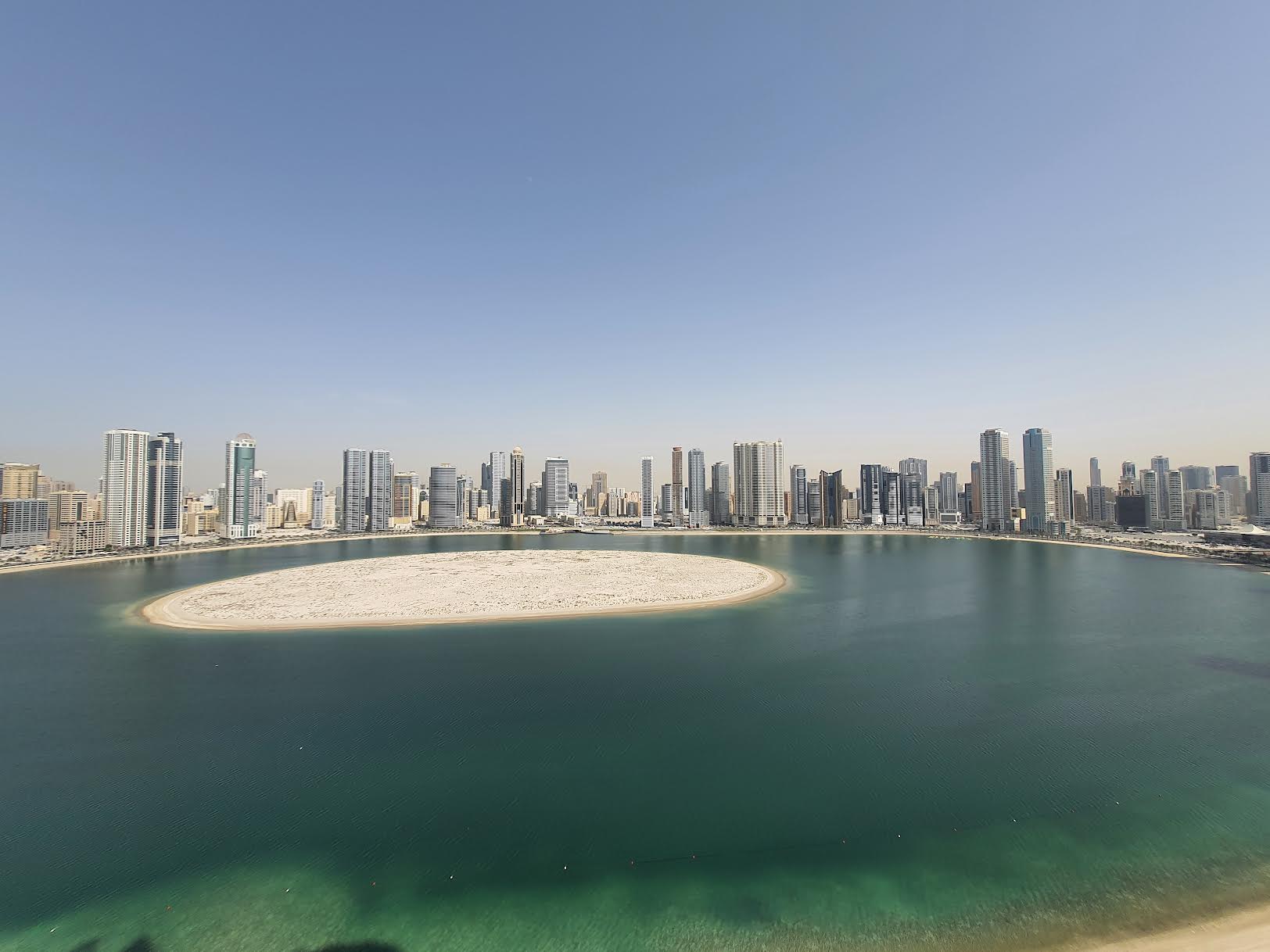 FULL SEA VEW 3 BR HALL APARTMENTS,75K 85K,90K,95K,1 MONTH FREE WITH MAIDS ROOM ONLY FOR FAMILY BEHINDE EXPO CENTER ON MAMZAR CORNICHE ROAD NEW MOUSQUE