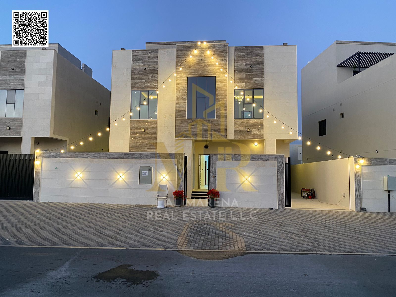 For sale, a distinctive villa in Al Helio 2 - Ajman | 5 master bedrooms + an exceptional location opposite Azhi Complex | For 1,750,000 dirhams, inclu