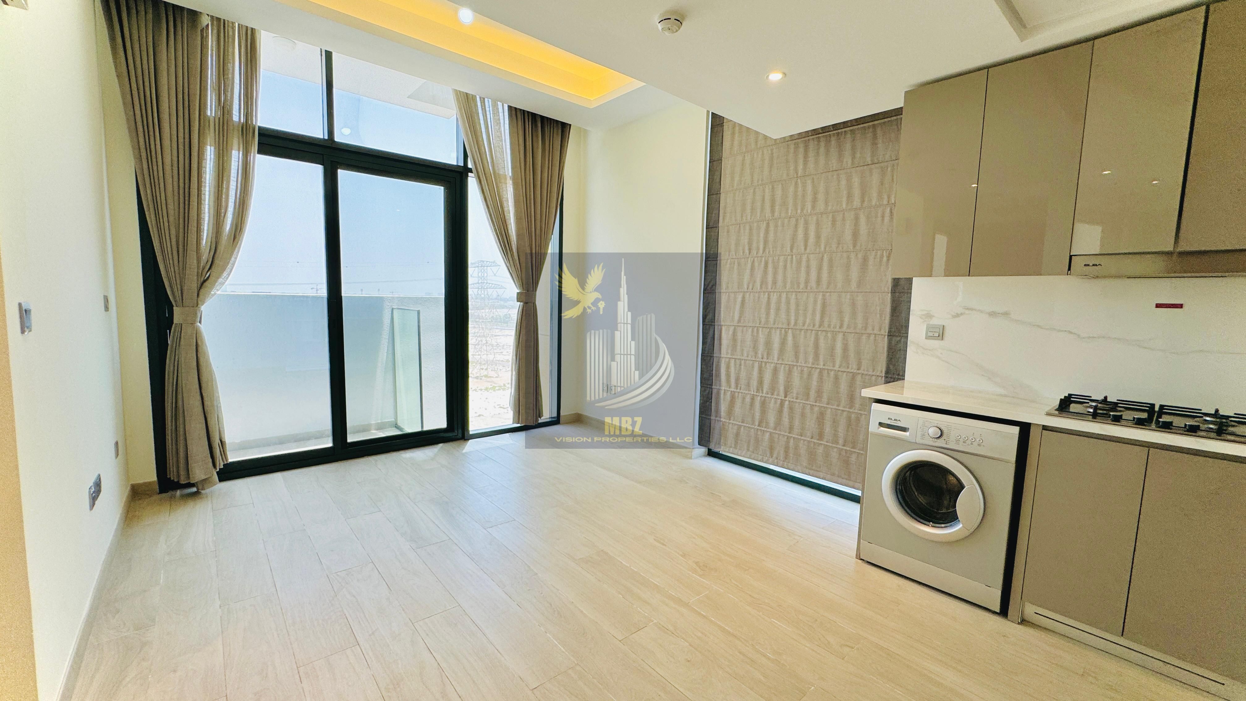 Bright 1BR Apartment with Balcony | Community View | Riviera 47