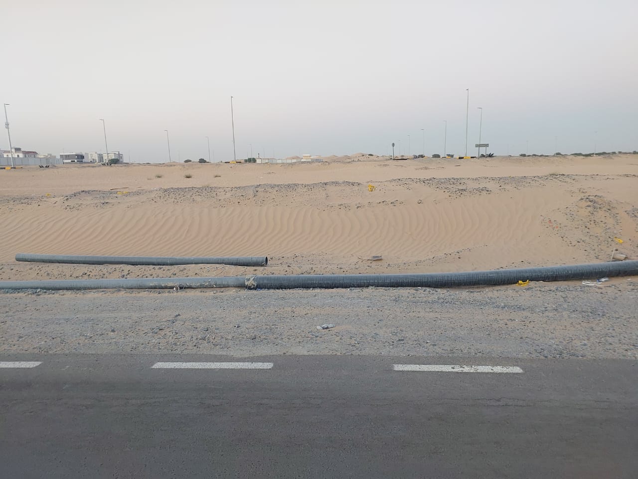 Commercial plots for sale in the Emirate of Sharjah, in the Al Dabdaba North area.