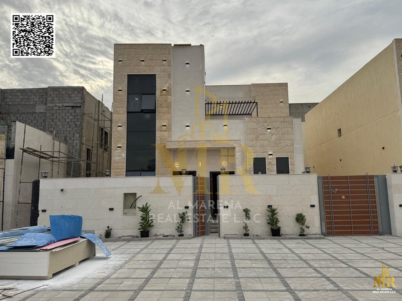 Registration fee includes villa for sale on main street directly near mosque.