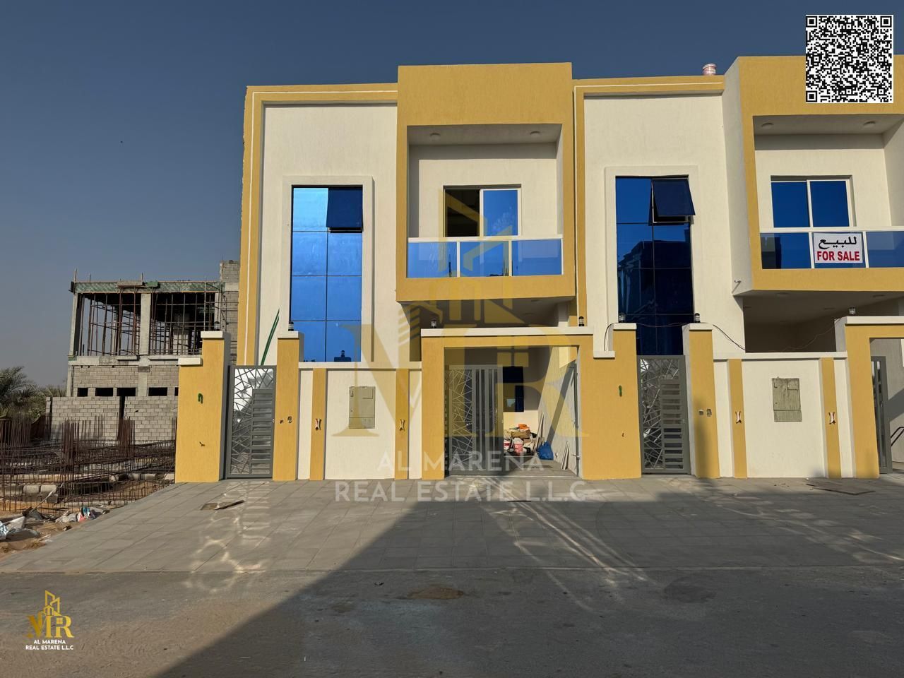 Villa in Al Helio 2 - Area 1,722 sq ft | Two floors and a large roof | 3 bedrooms | Majlis and spacious hall | 1.15 million dirhams negotiable, includ
