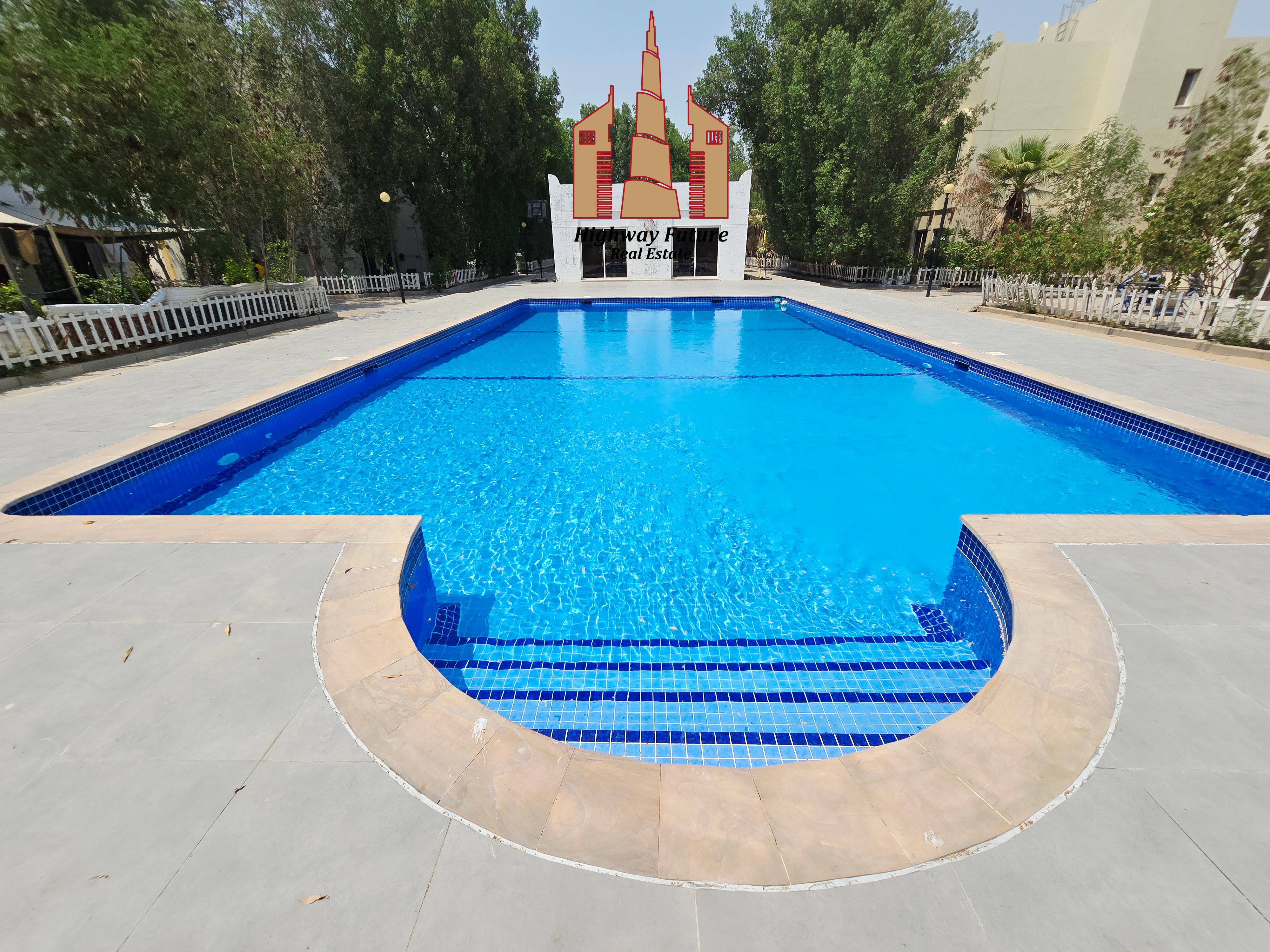 Swimming pool gym kids play area wardrobes balcony maids room 5 bedroom like new villa big hall 110k