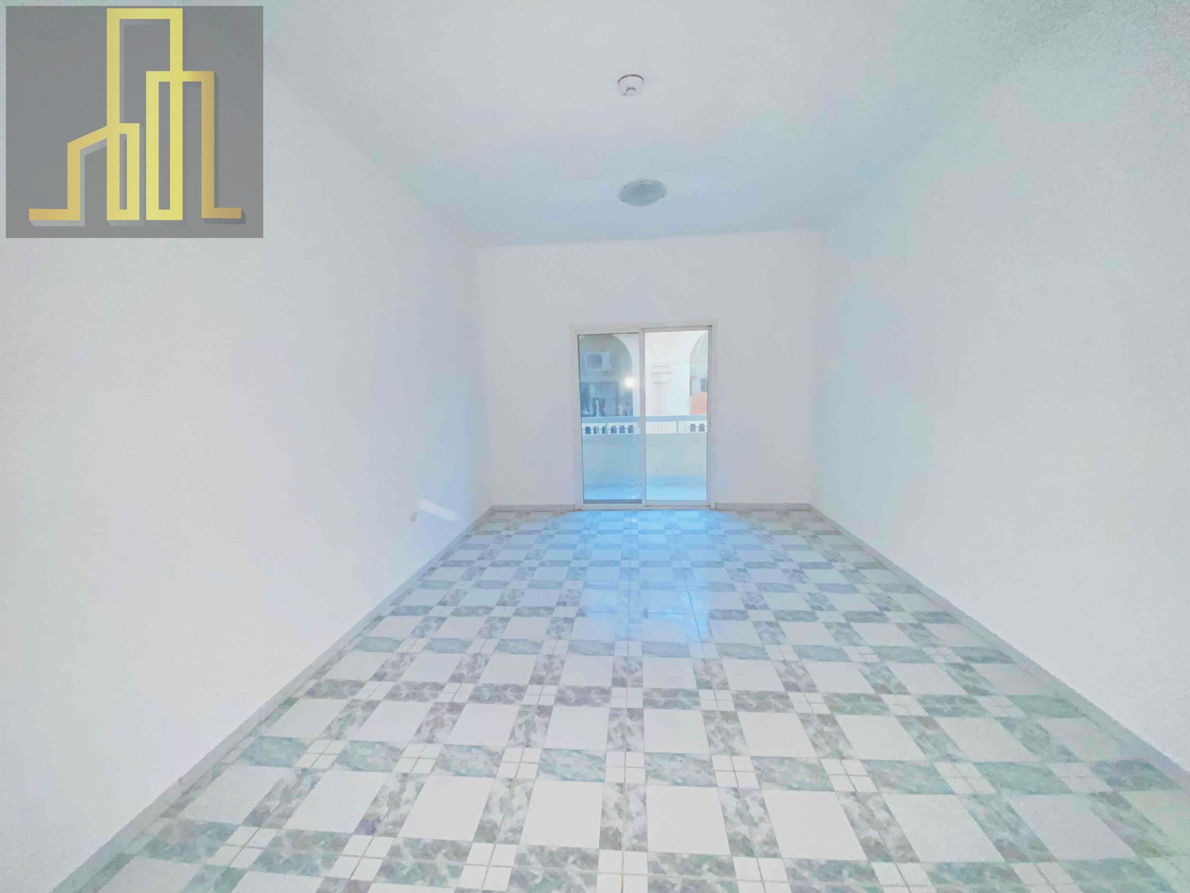 Chiller free 2 BR / balcony / very huge size appertment with balcony/ on road building jamal Abdul nasir / 44,975