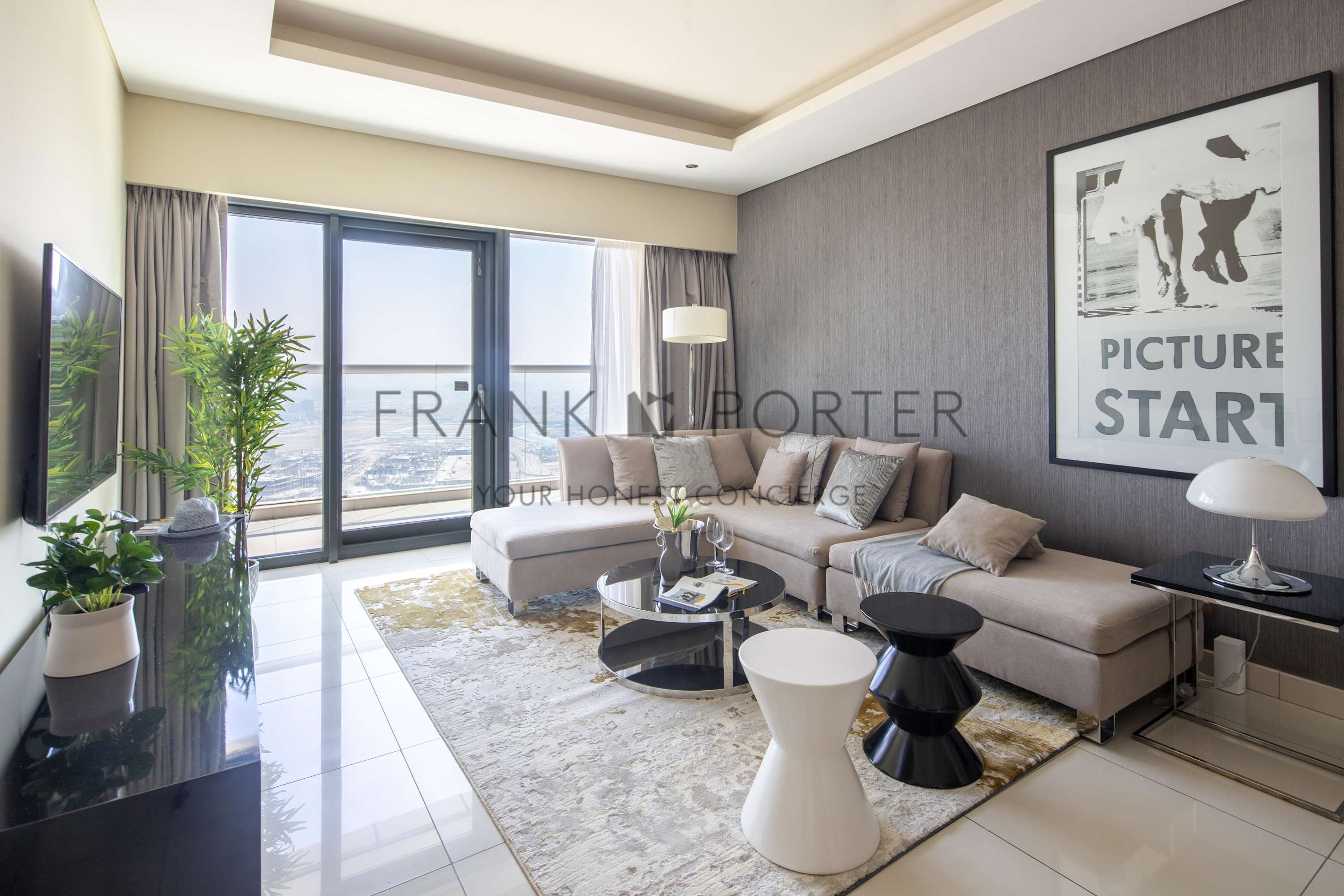 Opulent 2BR with Vast Balcony in Paramount Tower | Summer Discount | All Bills Included | Short, Weekly & Monthly stay
