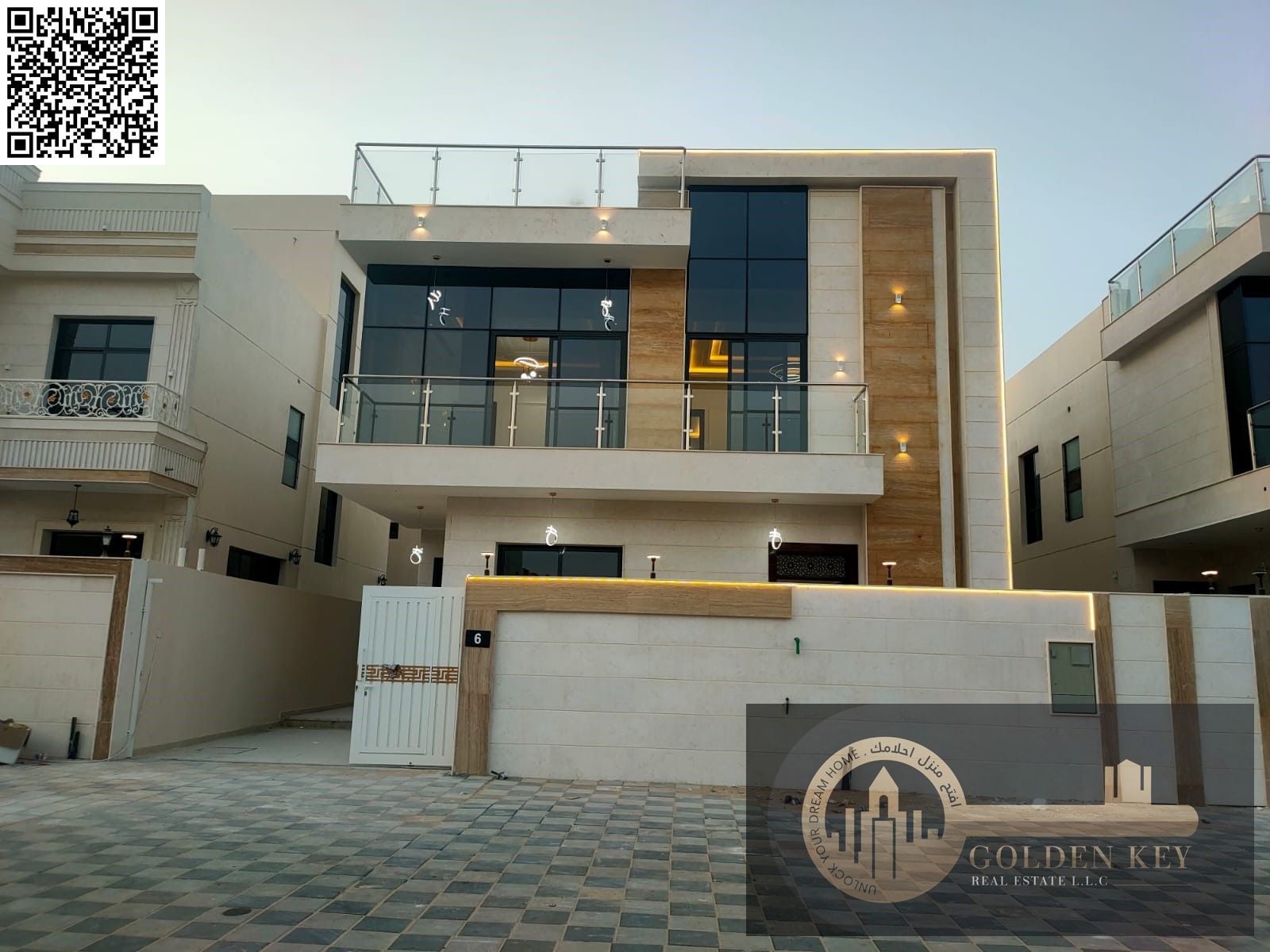 STUNNING LUXURY 5 BHK FOR SALE IN AJMAN AL ZAHIA ON ROAD LOCATION