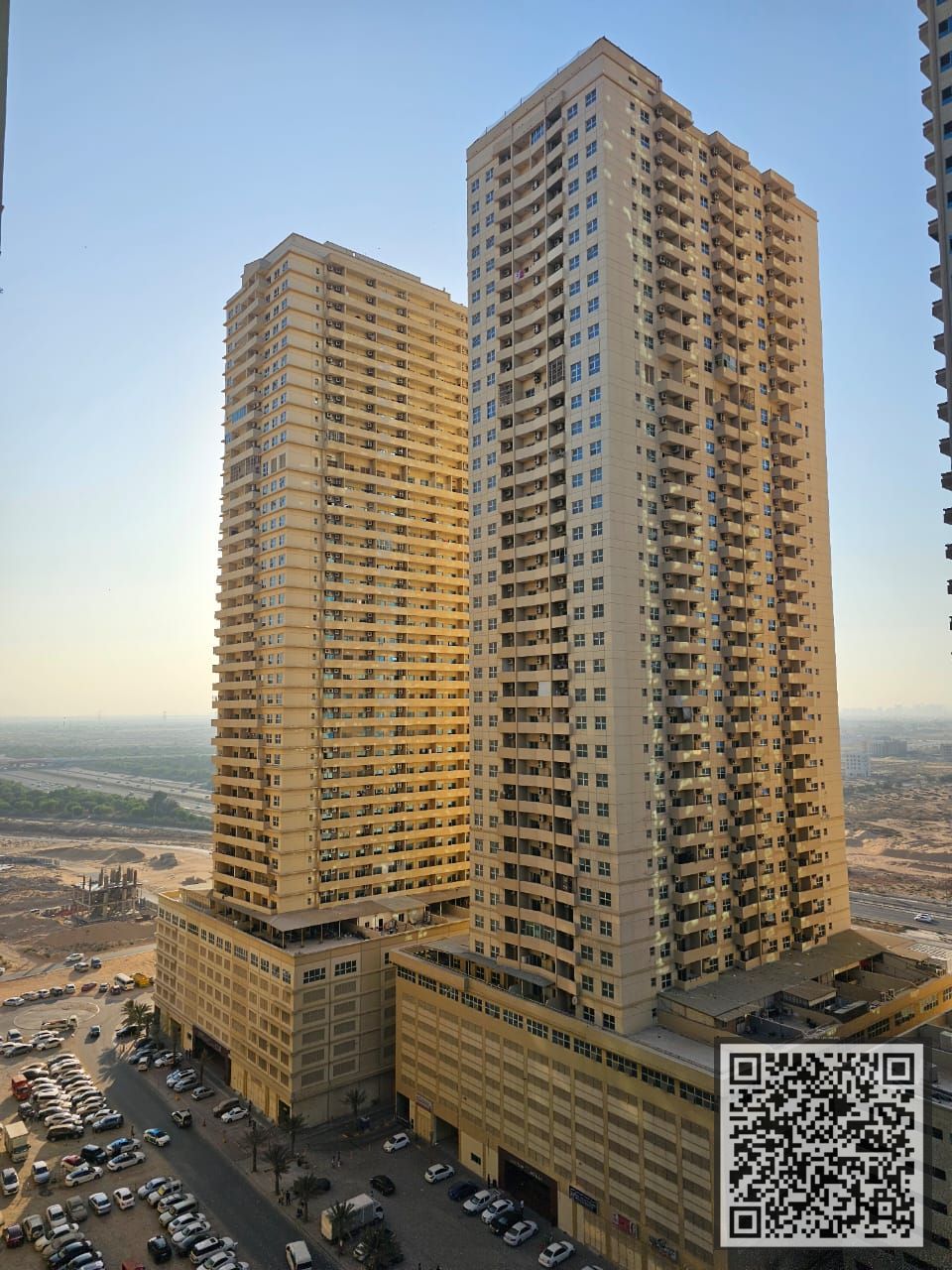 AMAIZING DEAL. . . BEAUTIFUL RENTED ONE BEDROOM HALL WITH PARKING IN LILIES TOWER AJMAN