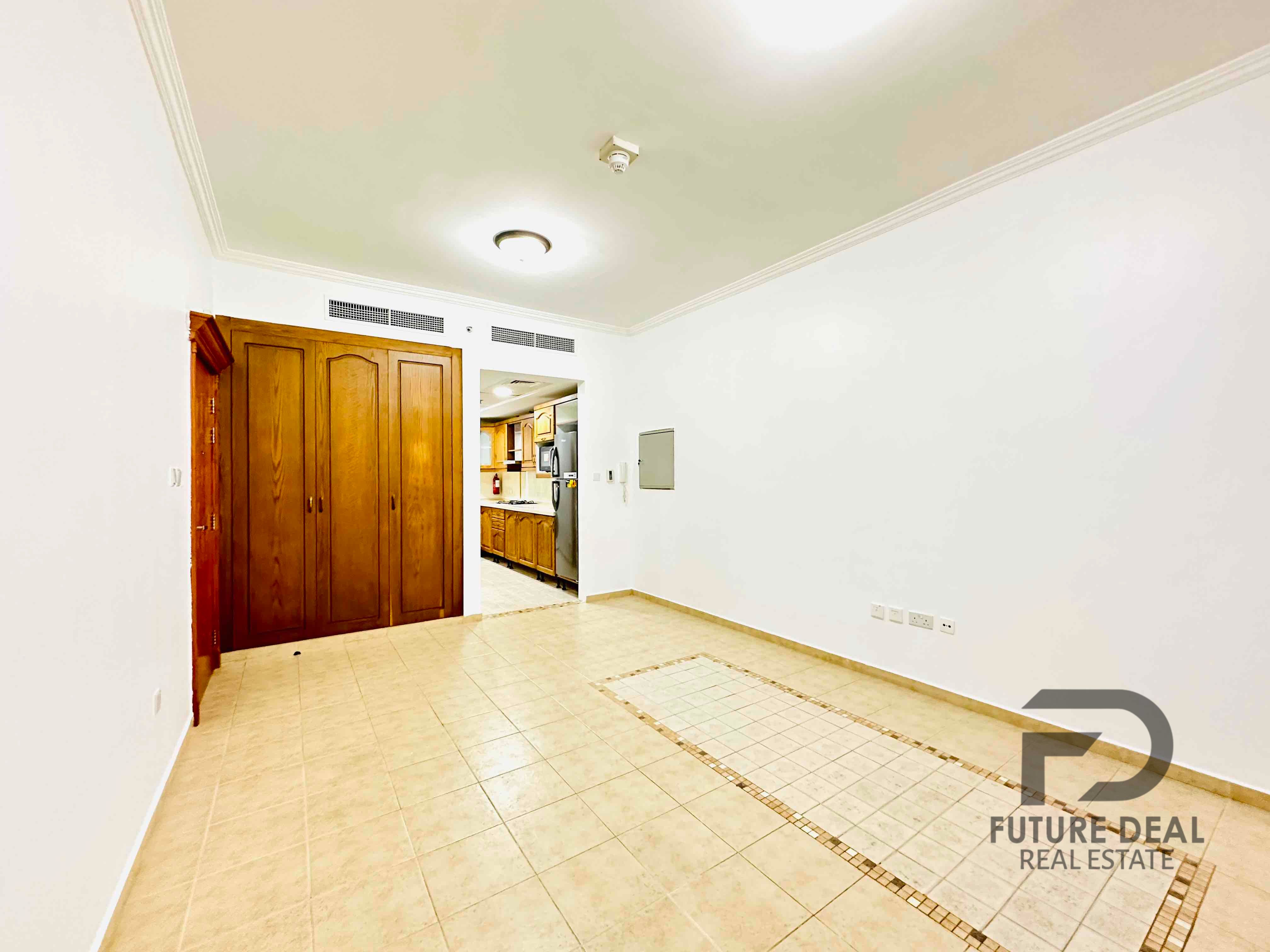 12 Cheuqes | 3916 Monthly | With kitchen appliances Studio | Built in wardrobe