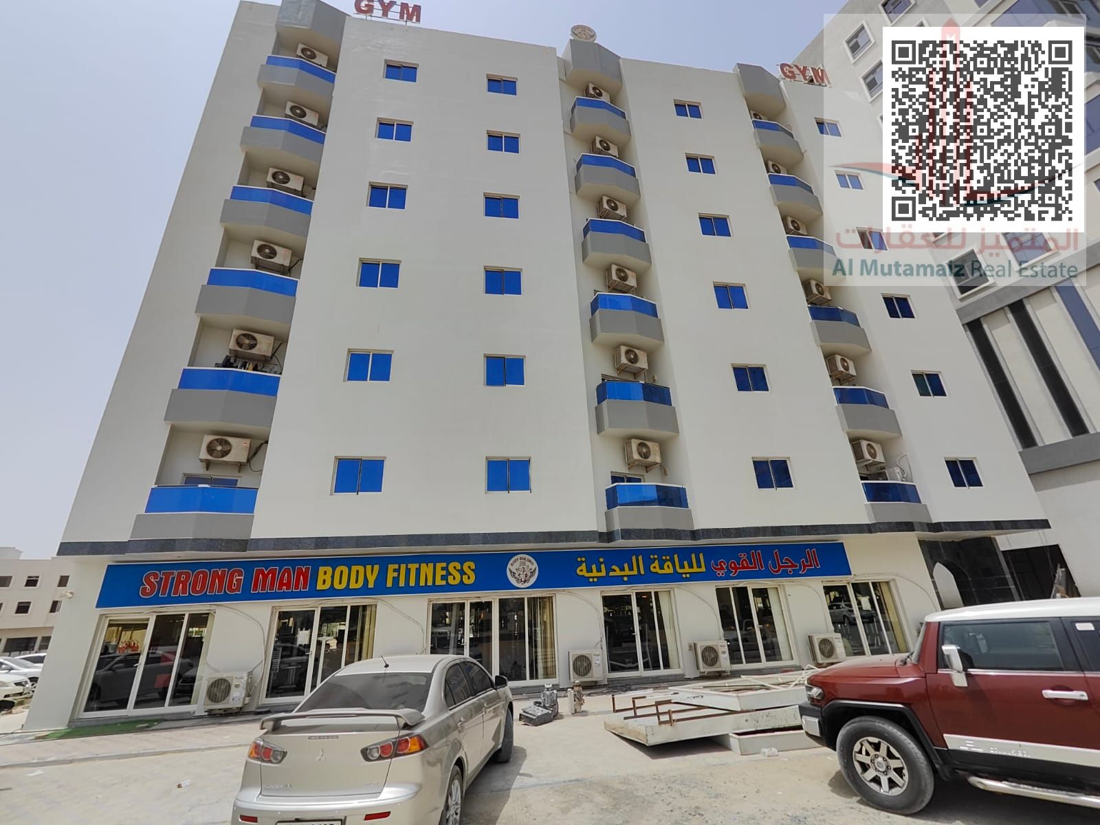 Room and hall for rent in Rawdah, excellent location and good space (gym