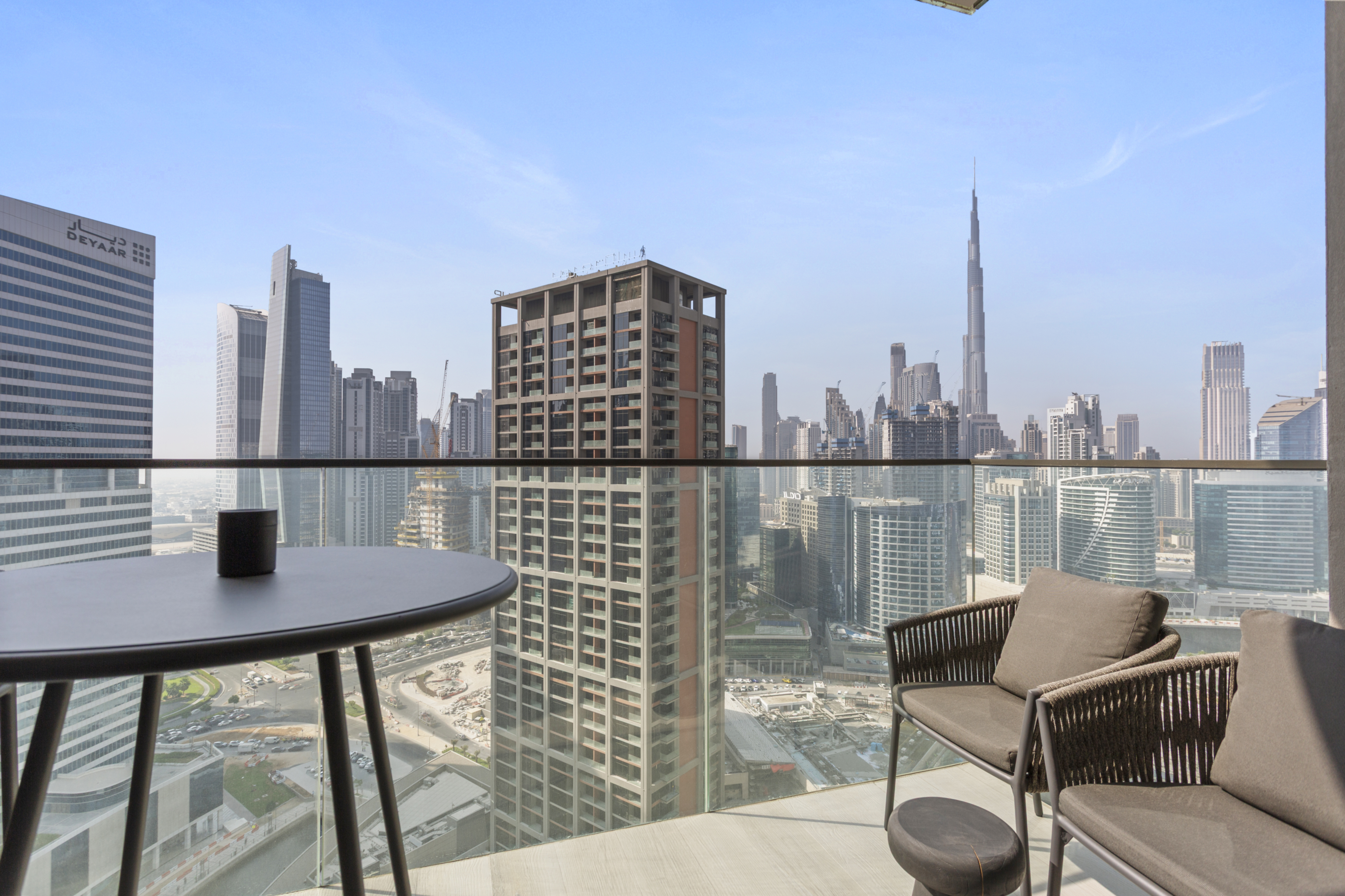 Modern Studio | Khalifa View | Sofa Bed | Steam & Sauna | All Bills Included