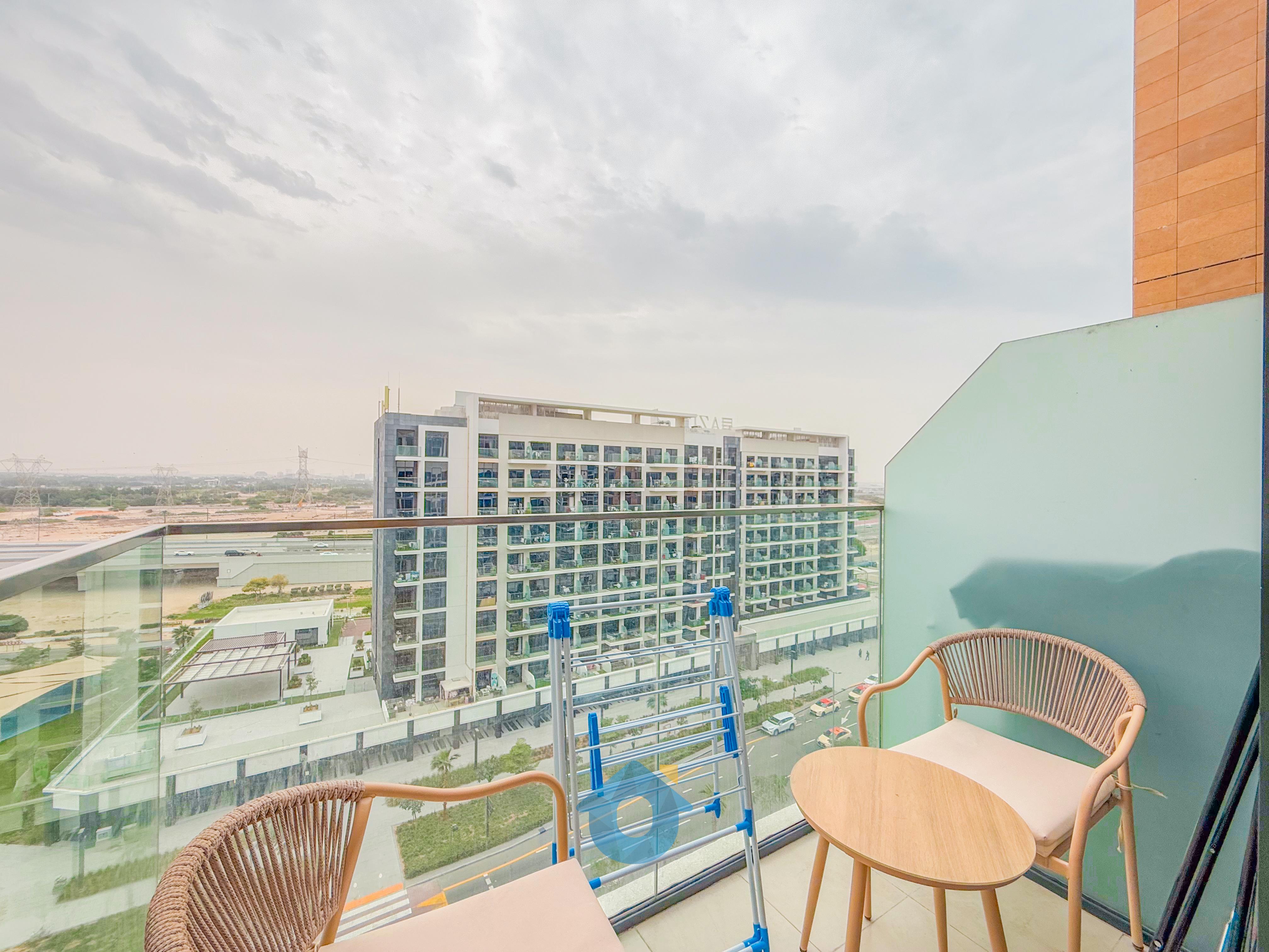 Like Home: Spacious Studio in Azizi Riviera