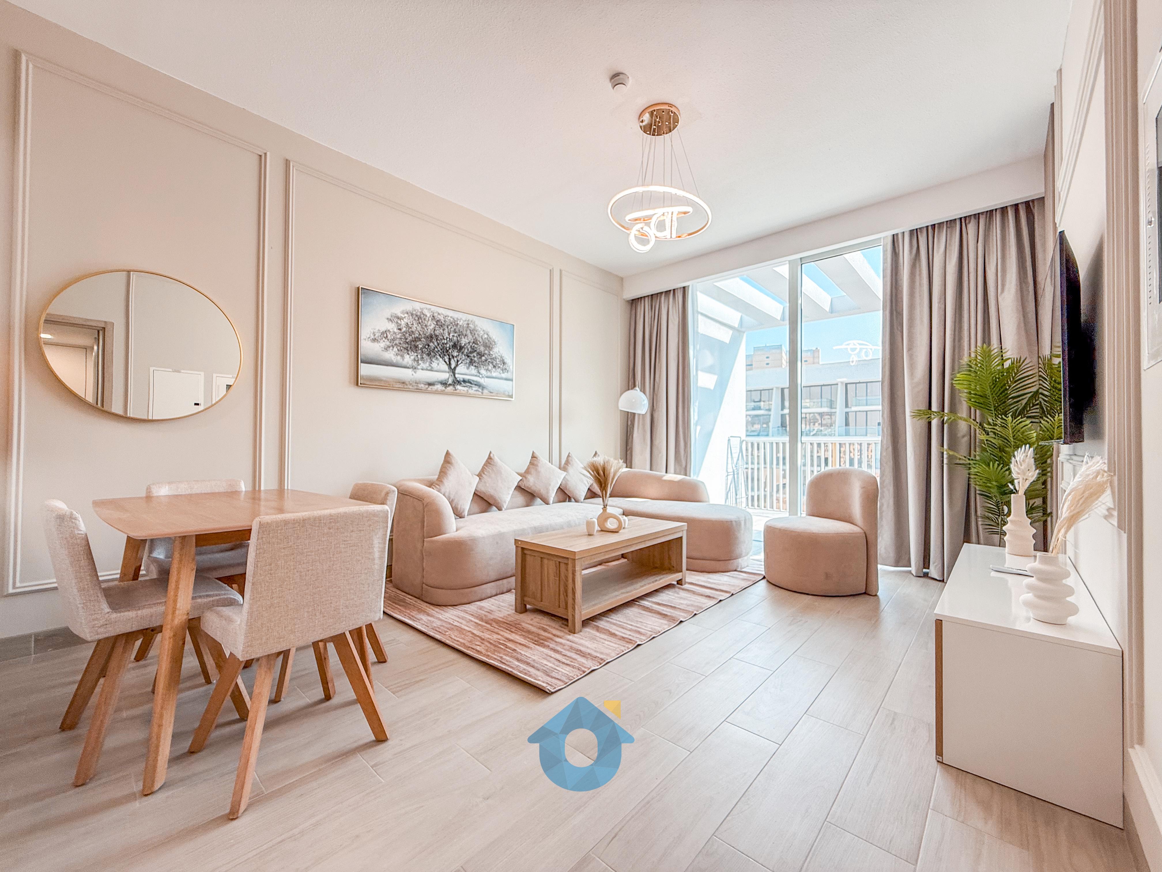 Special Offer Rate for FEBRUARY Only - Spacious Furnished 1-BHK in JVC