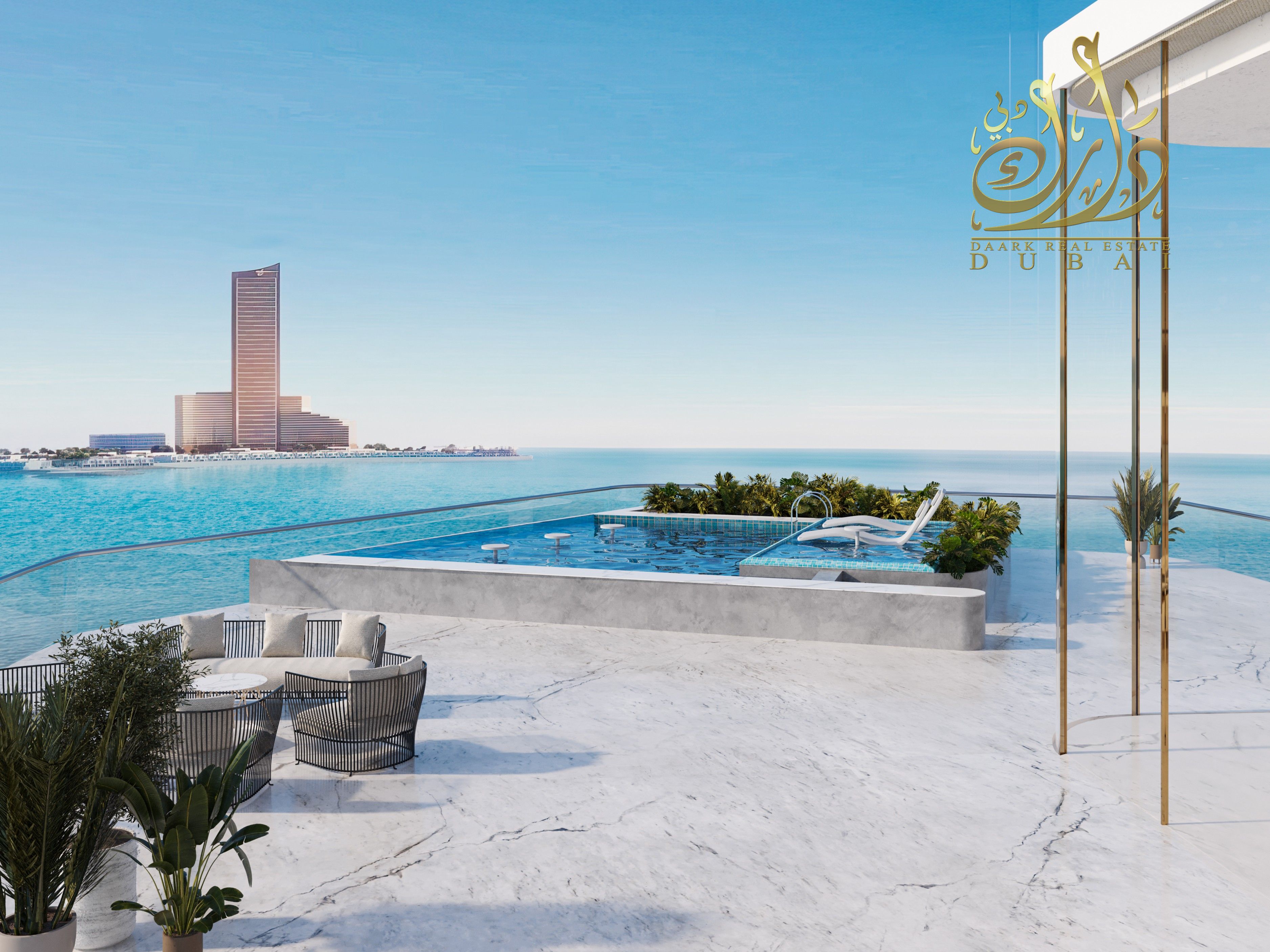Free Golden Visa-Furnished-Sea&Casino View