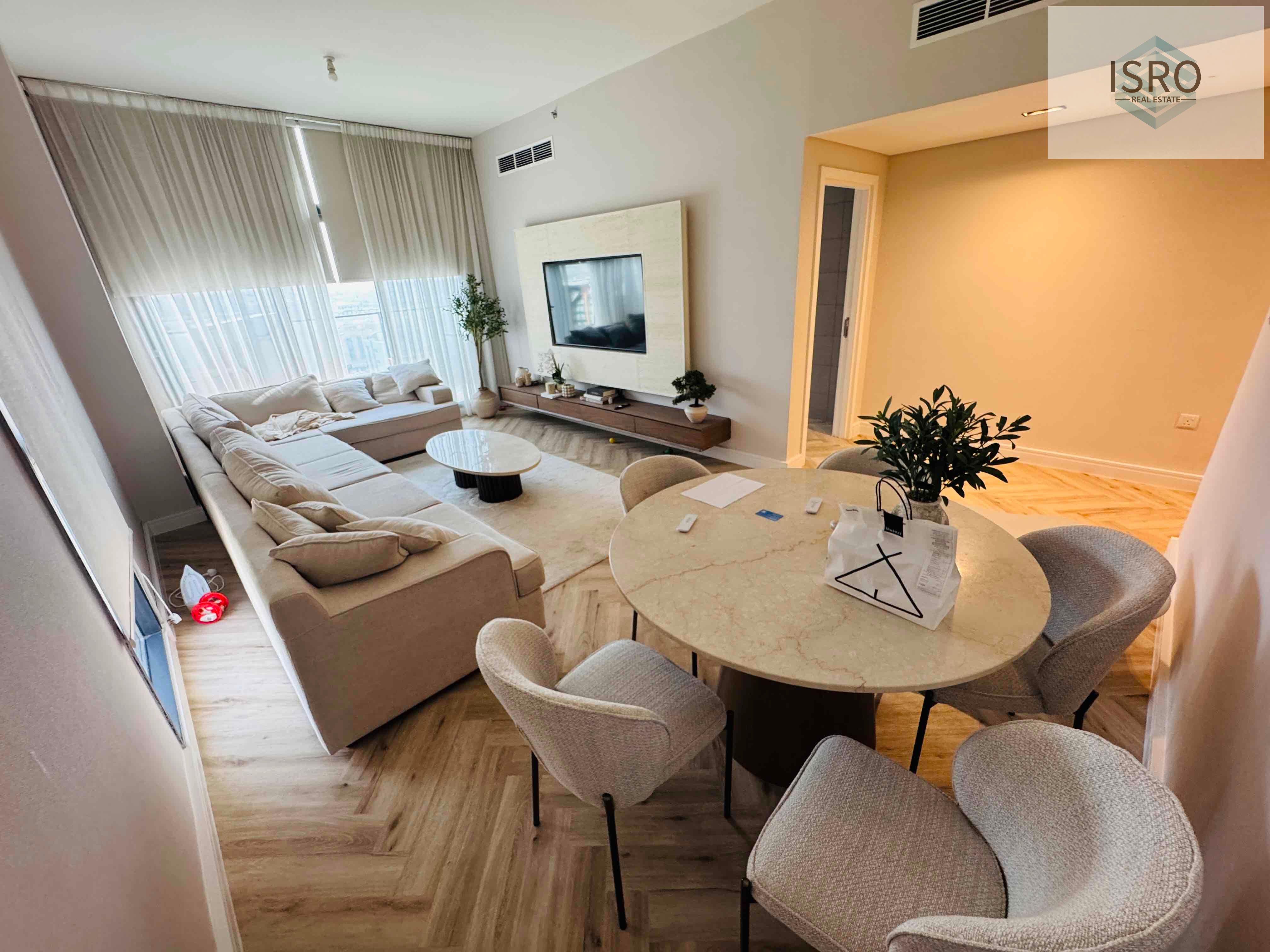 Fully Furnished || 3-BHK with Maid Room || Balcony || Open View