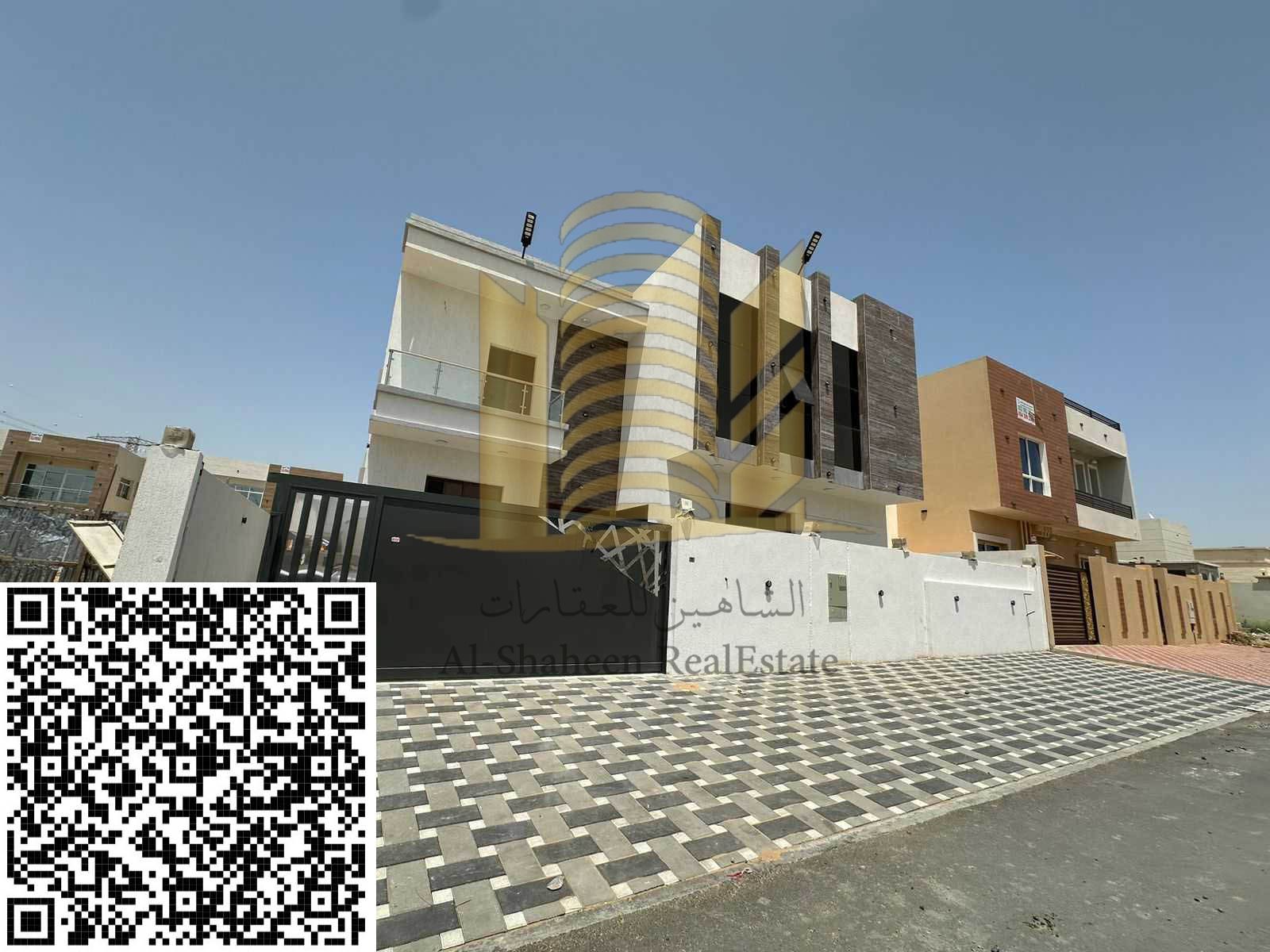 Villa in Yasmine The land area is 7 square meters, equivalent to 3,350 square feet Building area is 3600 feet Five master bedrooms with dressing ro