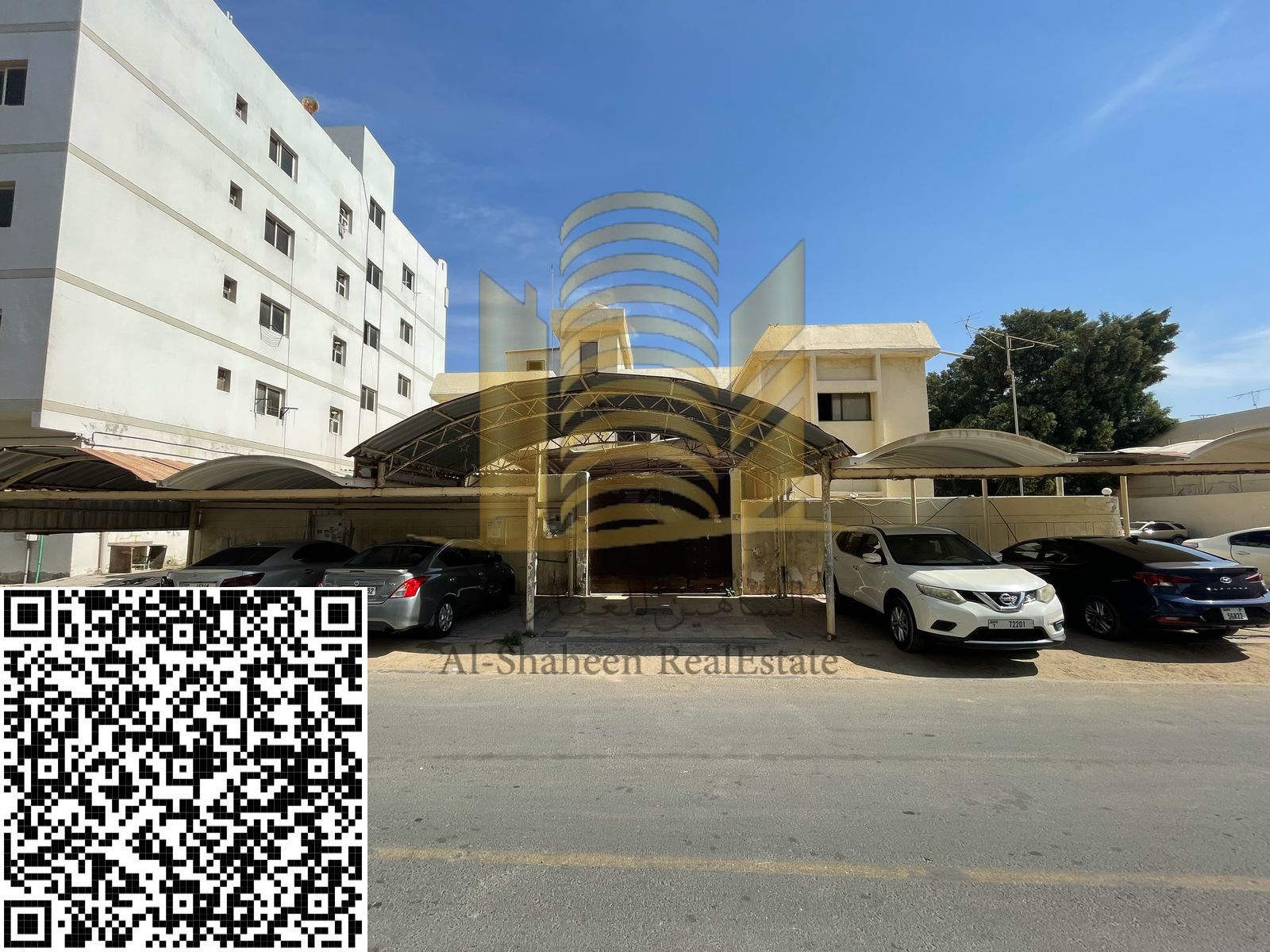 Available arabic house for sale in al nuaimiya near alhooth supermarket. 5600 sqft land size Invested residential Ground + 1 approved 9 bedroom hall